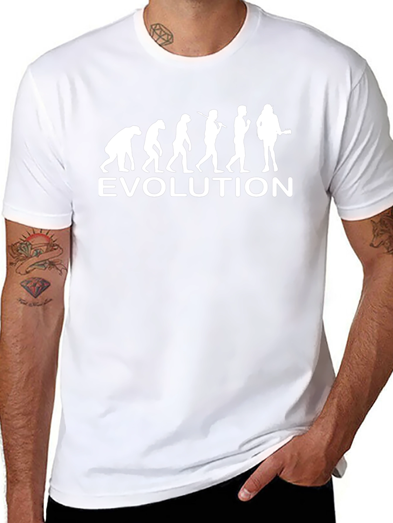Evolution Guitarist Black T-Shirt
