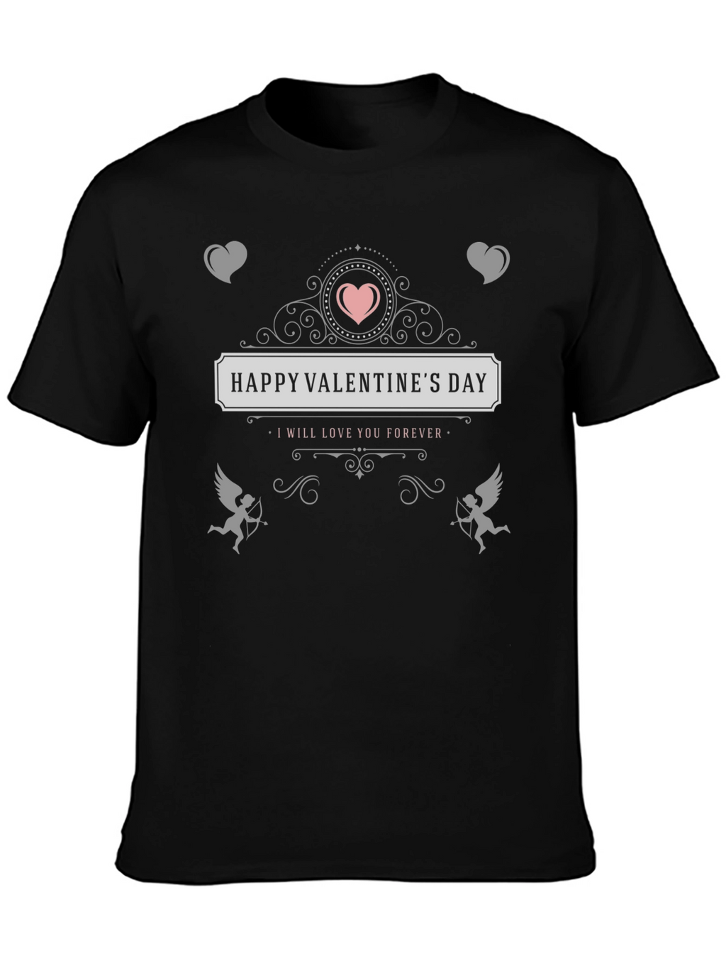 Happy Valentines Day Graphic T-Shirt