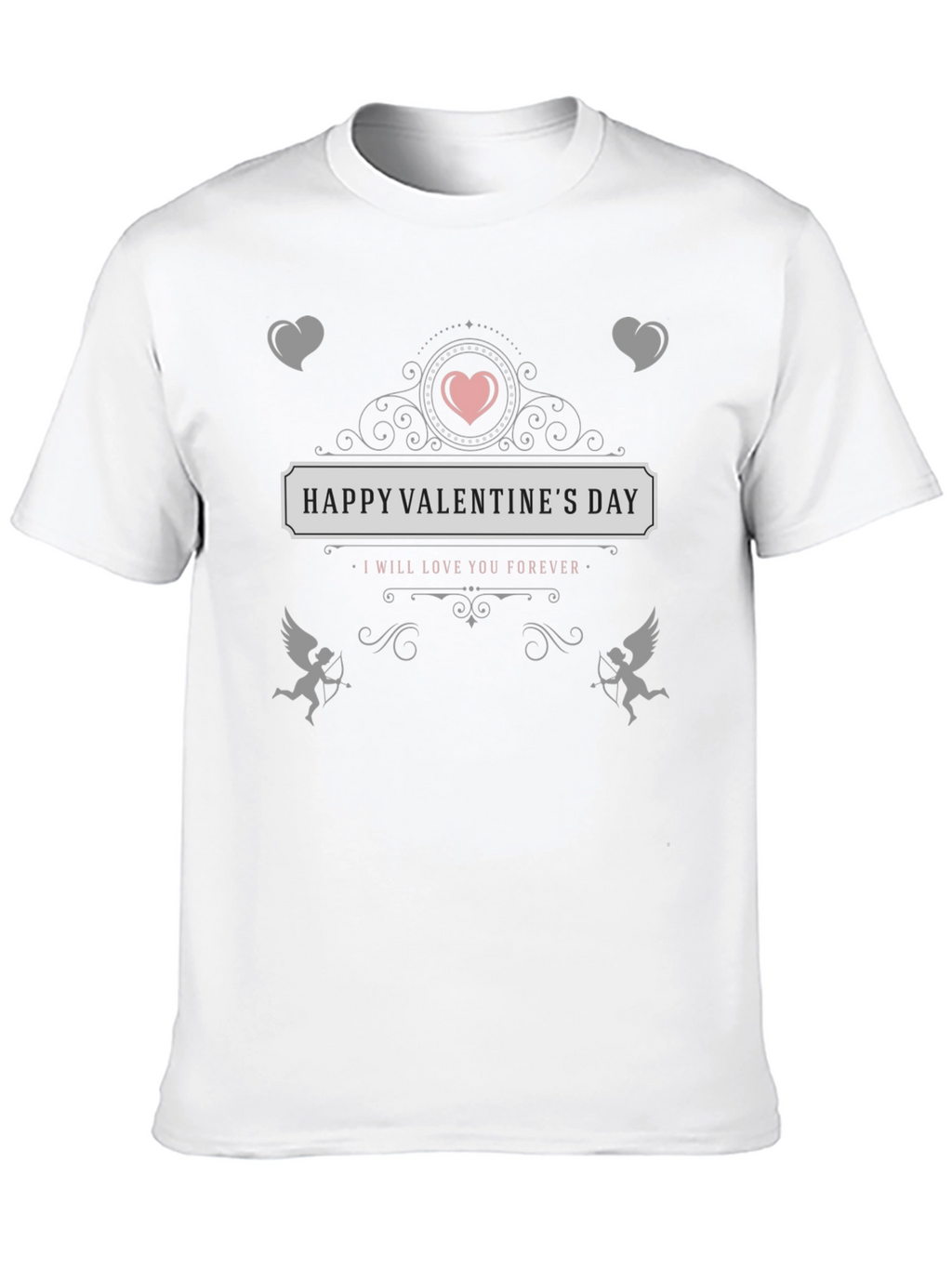 Happy Valentines Day Graphic T-Shirt