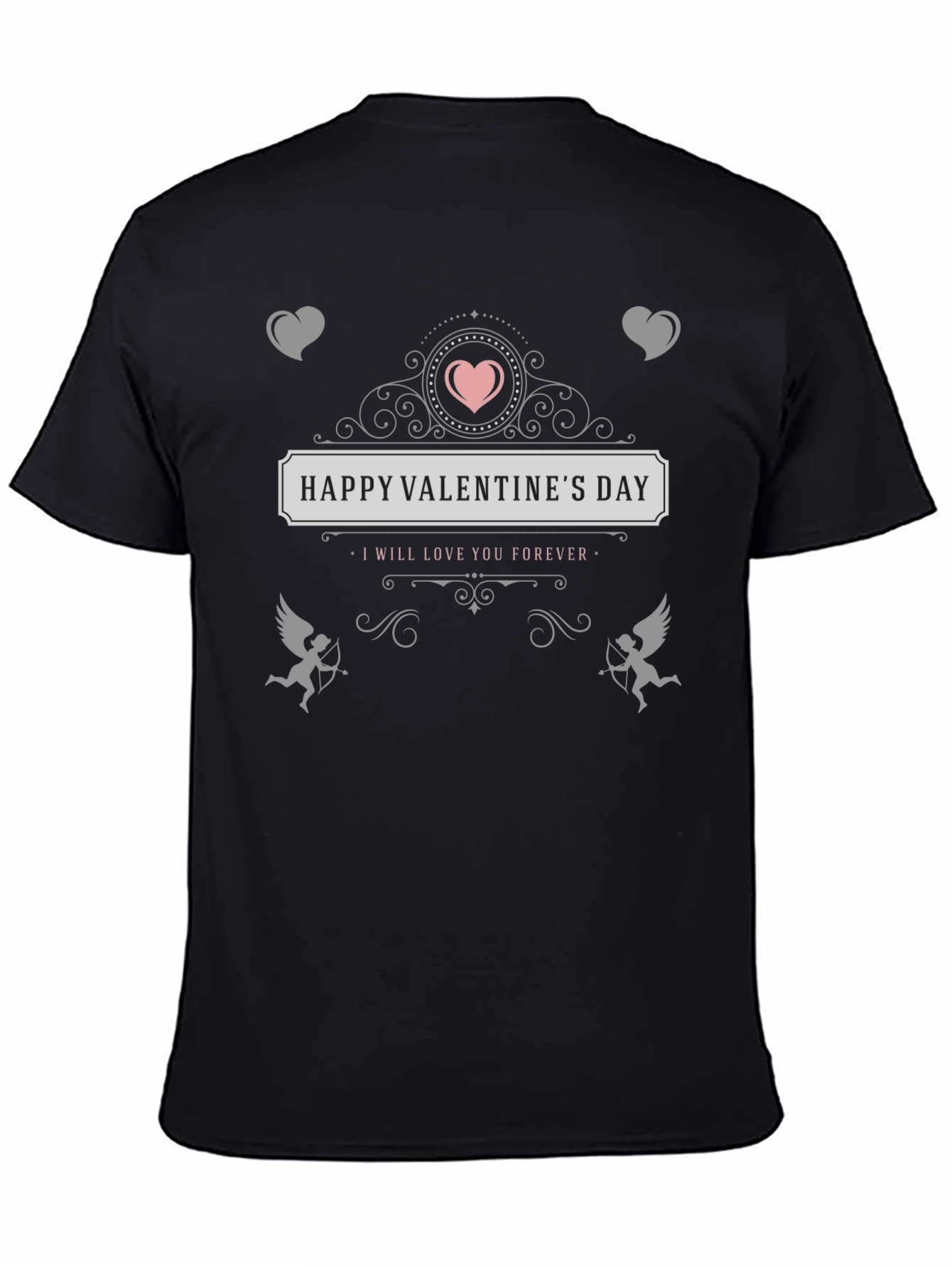 Happy Valentines Day Graphic T-Shirt