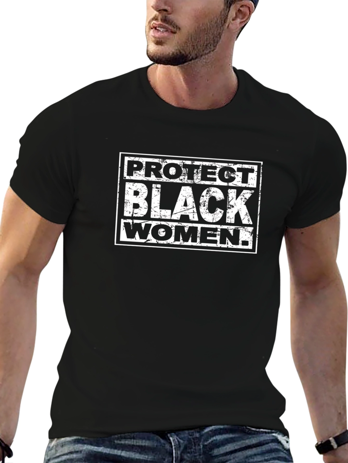 Protect Black Women Graphic Tee - Black