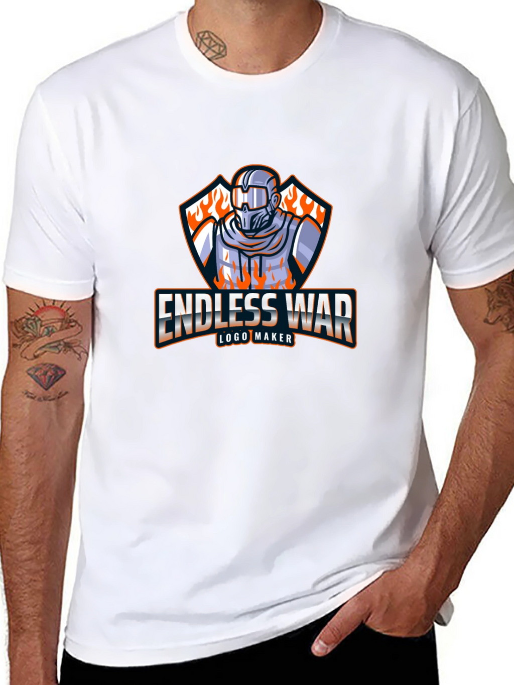 Endless War Logo T-Shirt - Premium Graphic Tee