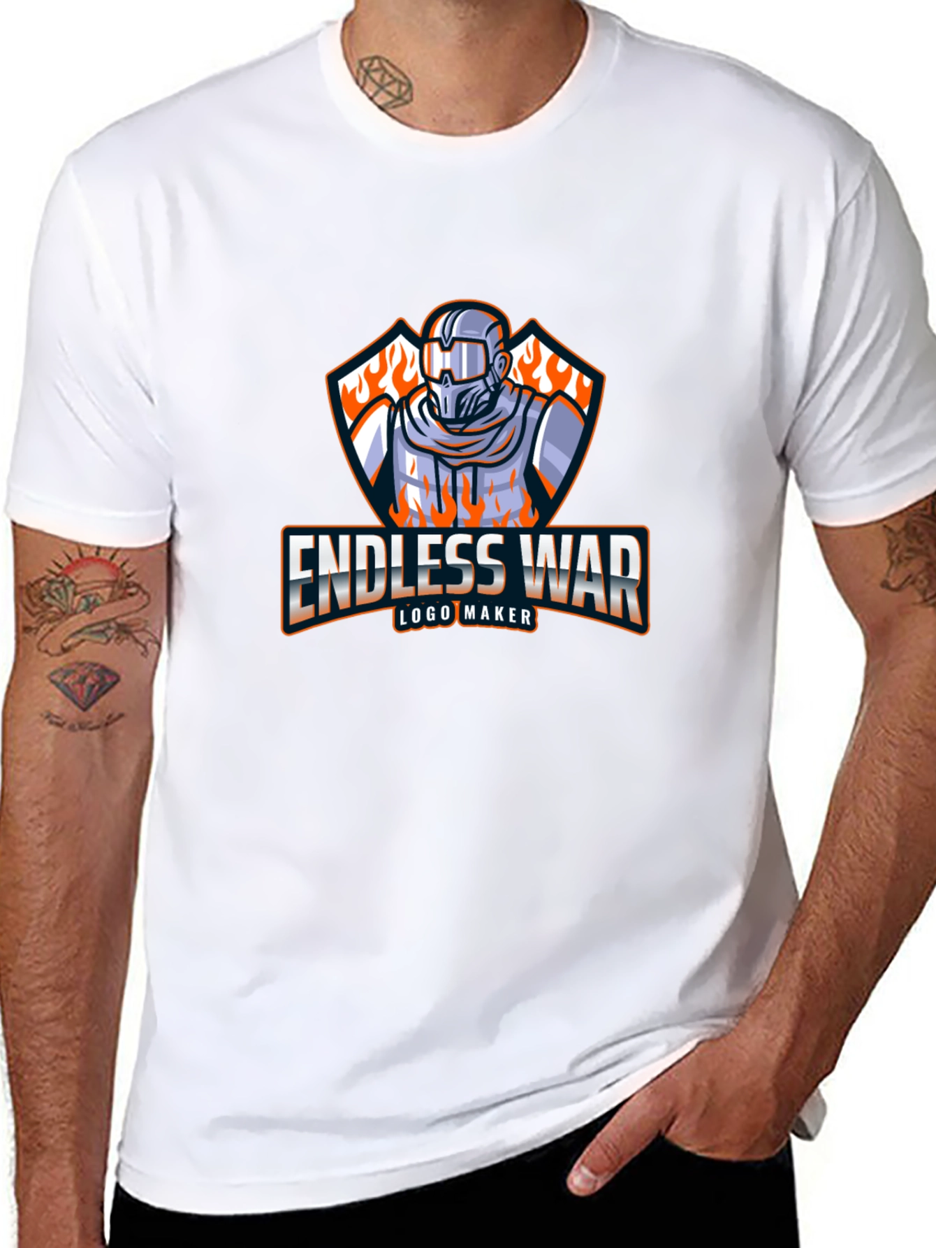 Endless War Logo T-Shirt - Premium Graphic Tee