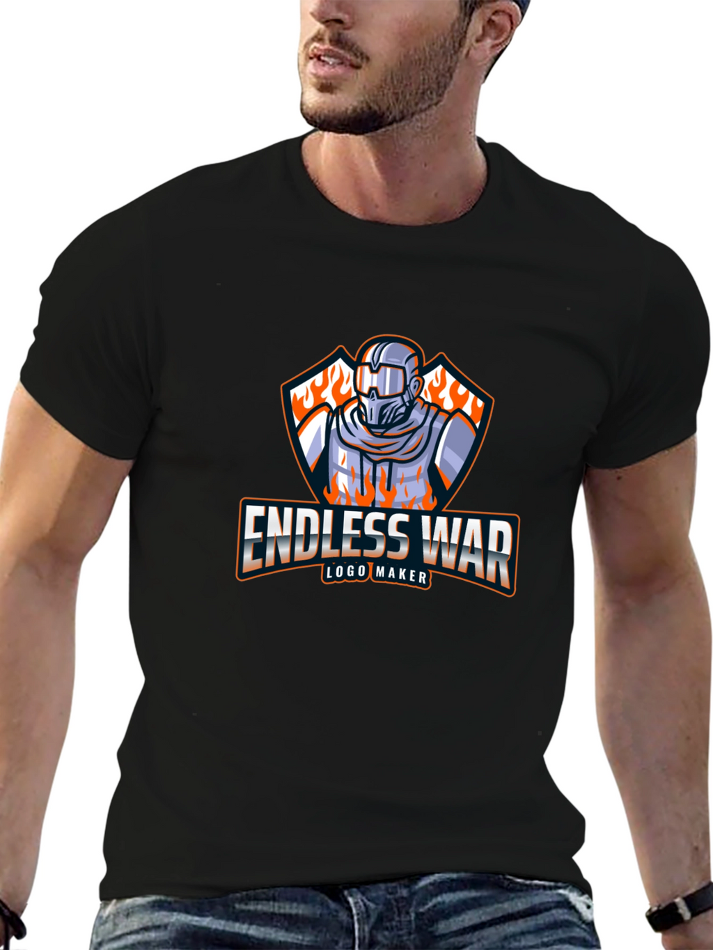 Endless War Logo T-Shirt - Premium Graphic Tee