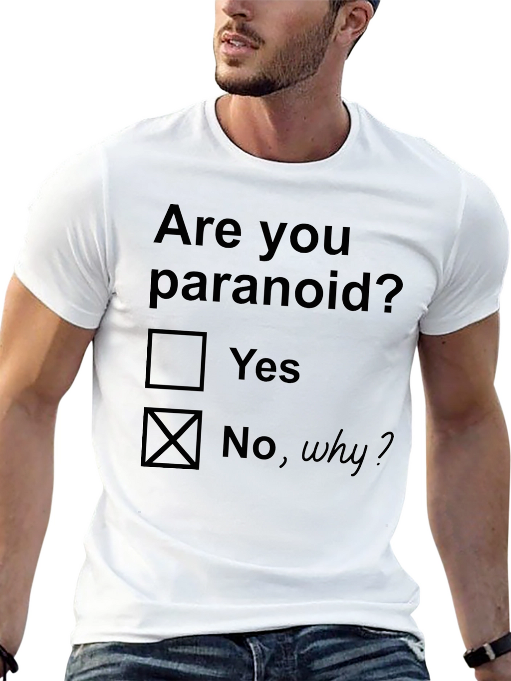 Funny Are You Paranoid? Graphic Tee