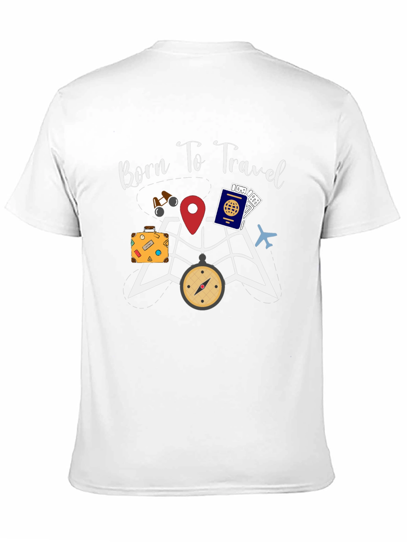Born To Travel T-Shirt - Adventure Awaits!