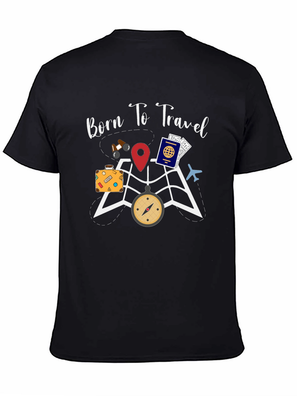 Born To Travel T-Shirt - Adventure Awaits!