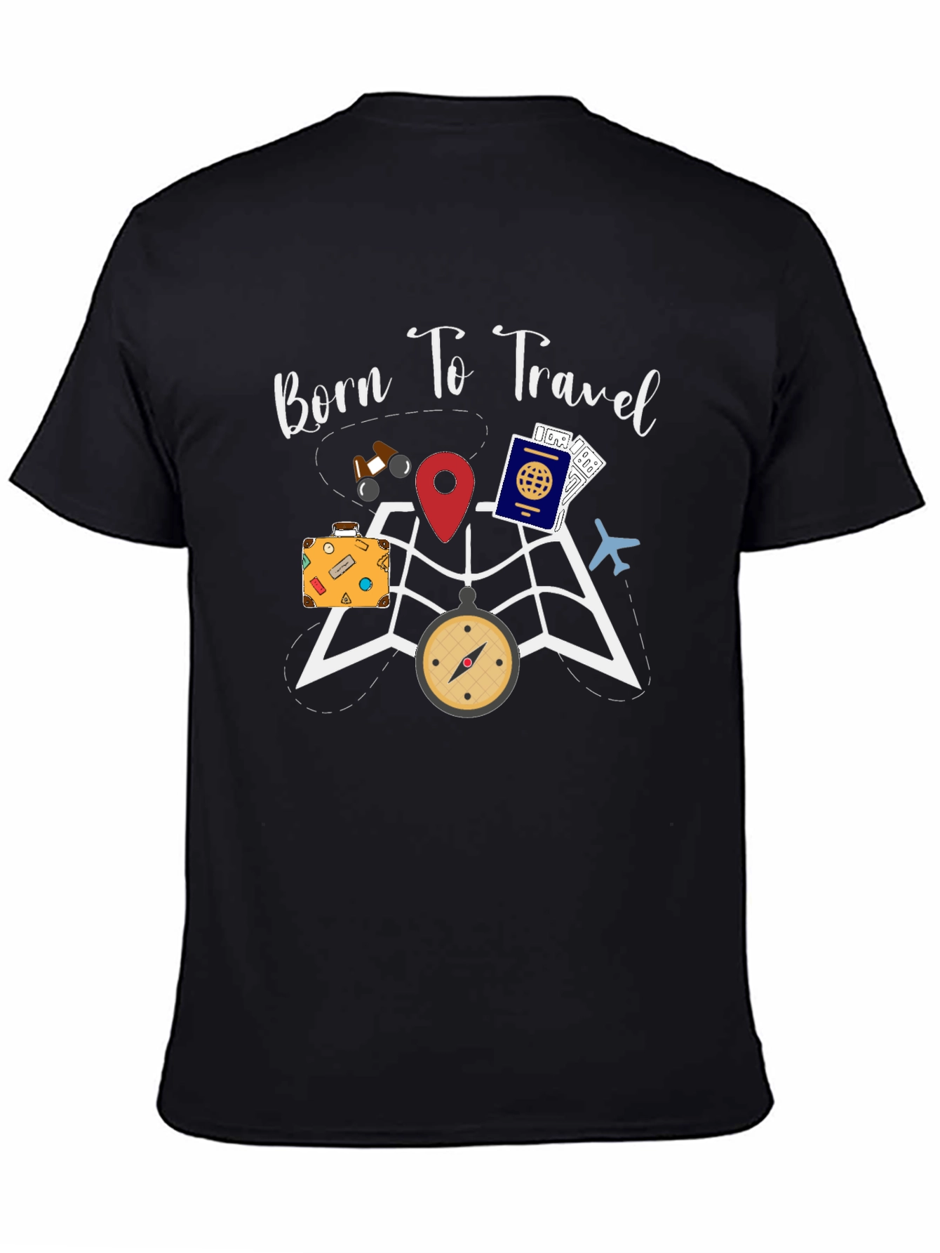 Born To Travel T-Shirt - Adventure Awaits!