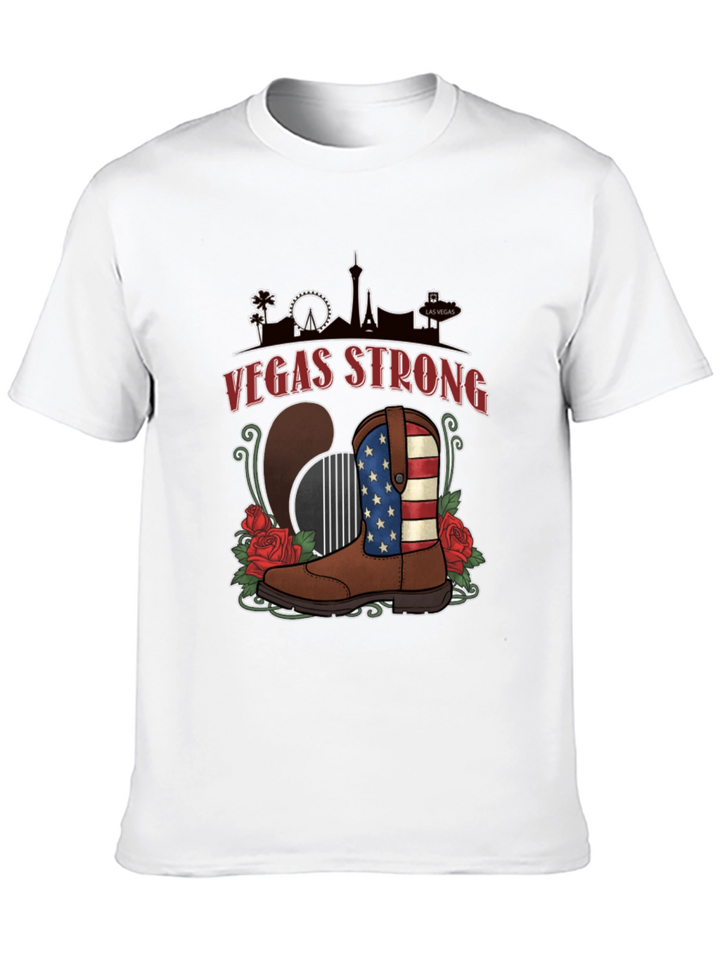 Vegas Strong Graphic Tee