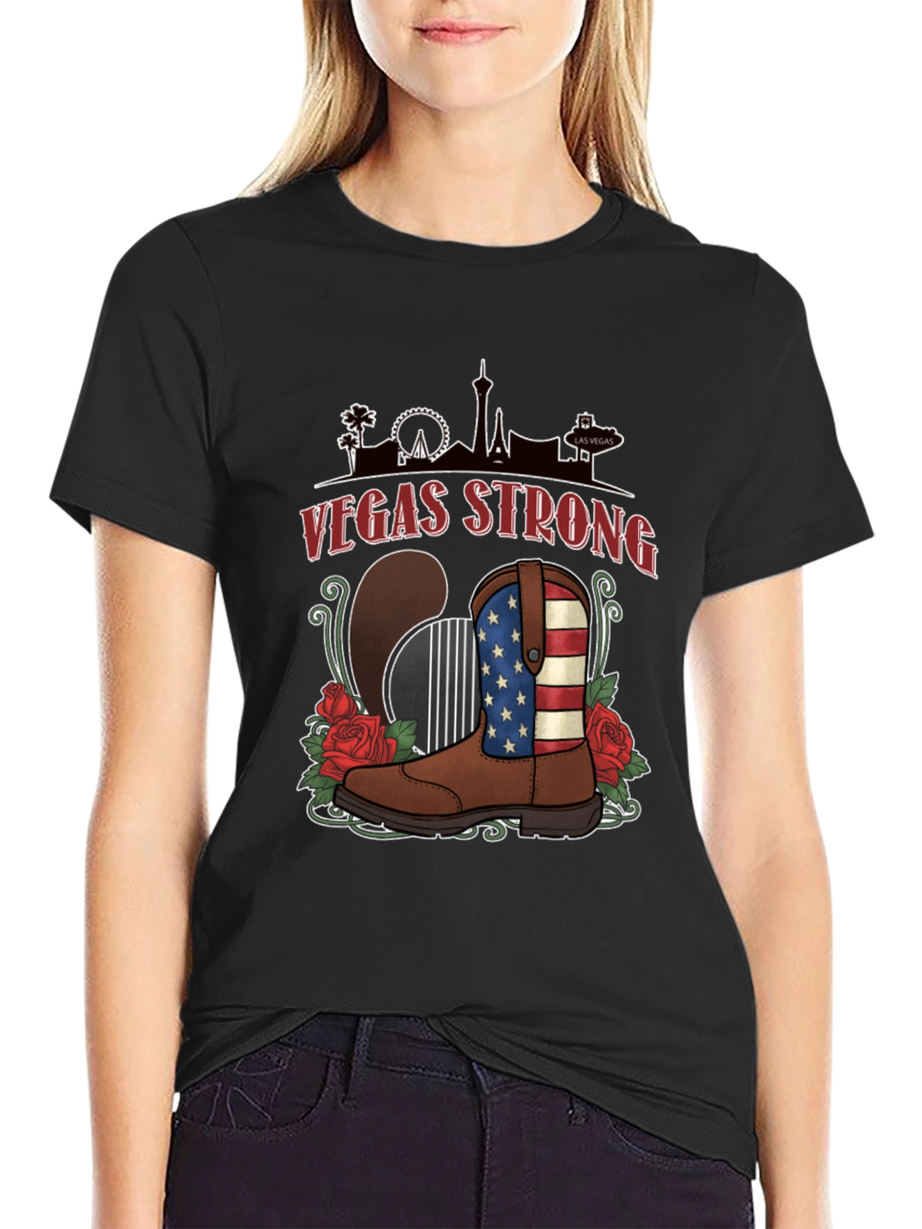 Vegas Strong Graphic Tee