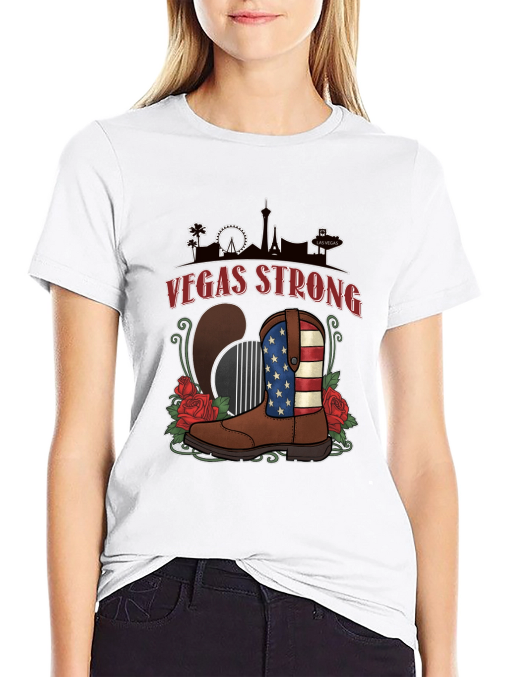 Vegas Strong Graphic Tee
