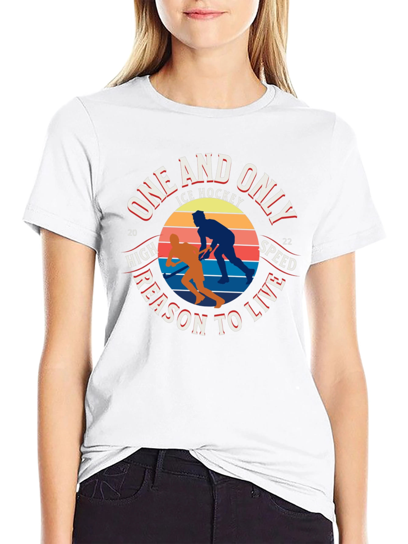 One And Only Ice Hockey Reason To Live T-Shirt