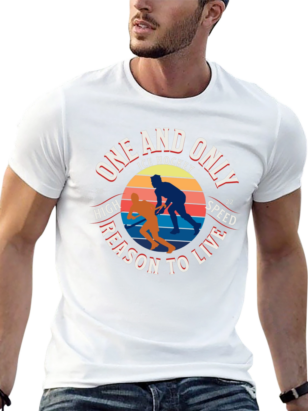 One And Only Ice Hockey Reason To Live T-Shirt