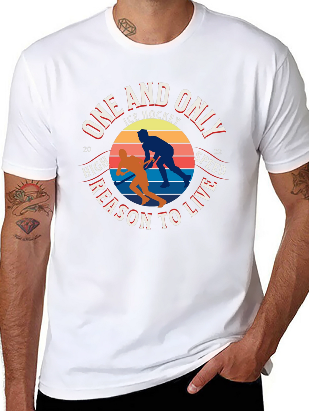 One And Only Ice Hockey Reason To Live T-Shirt