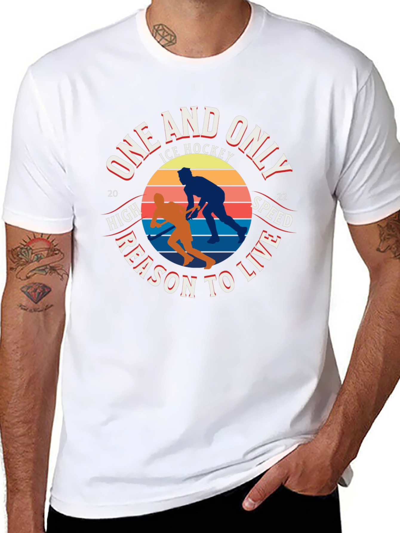 One And Only Ice Hockey Reason To Live T-Shirt