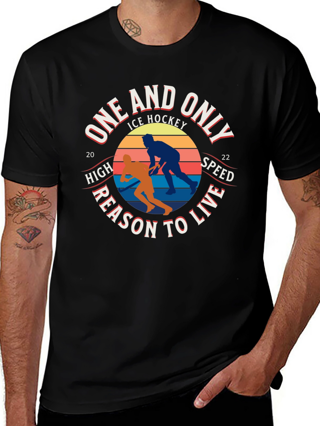 One And Only Ice Hockey Reason To Live T-Shirt