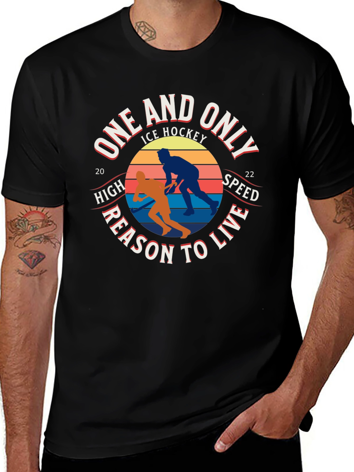 One And Only Ice Hockey Reason To Live T-Shirt
