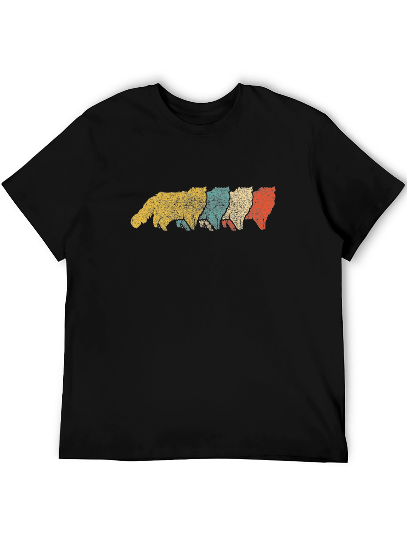 Retro Cat Lover T-Shirt - Vintage Style Pet Tee