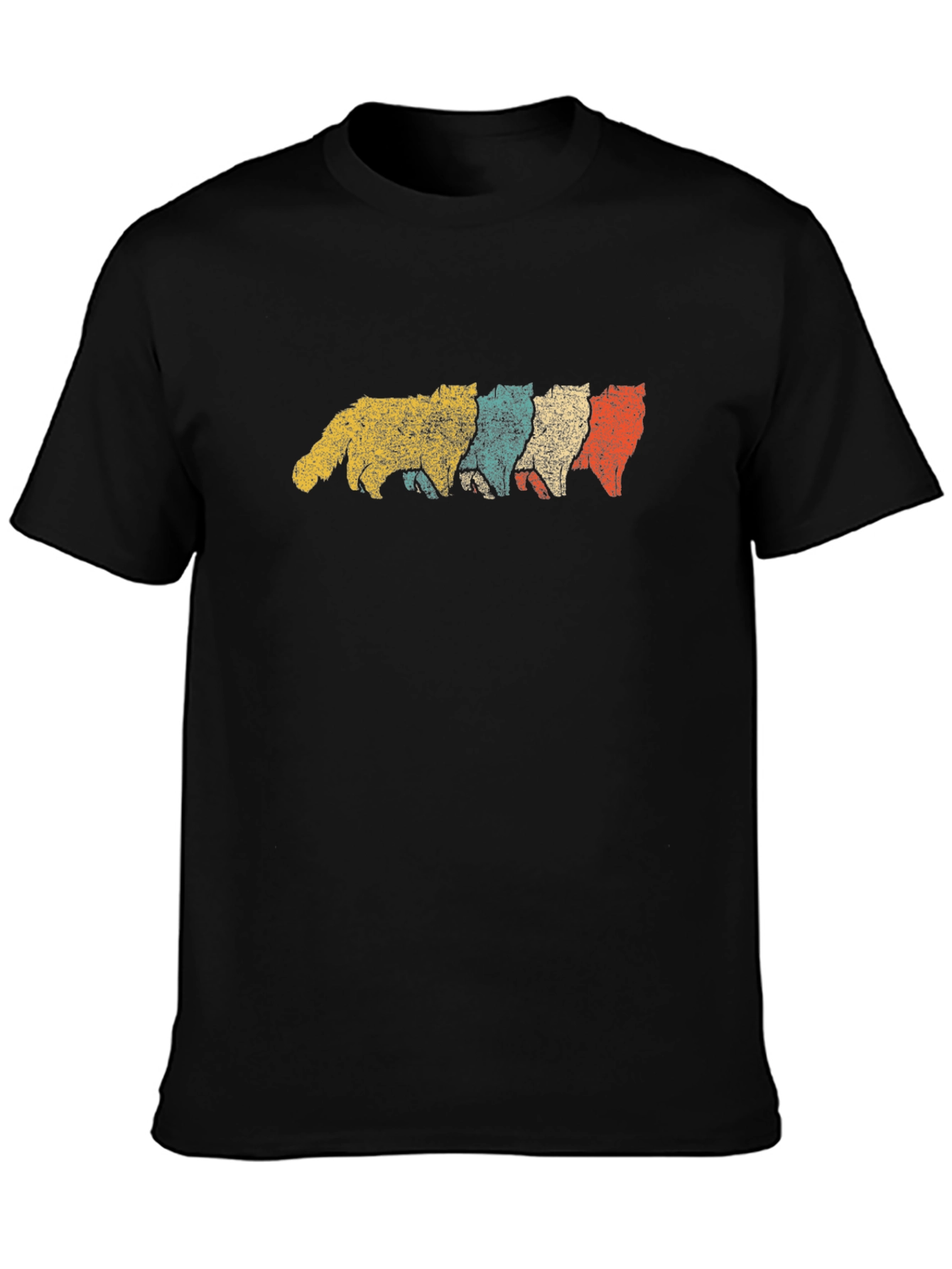 Retro Cat Lover T-Shirt - Vintage Style Pet Tee