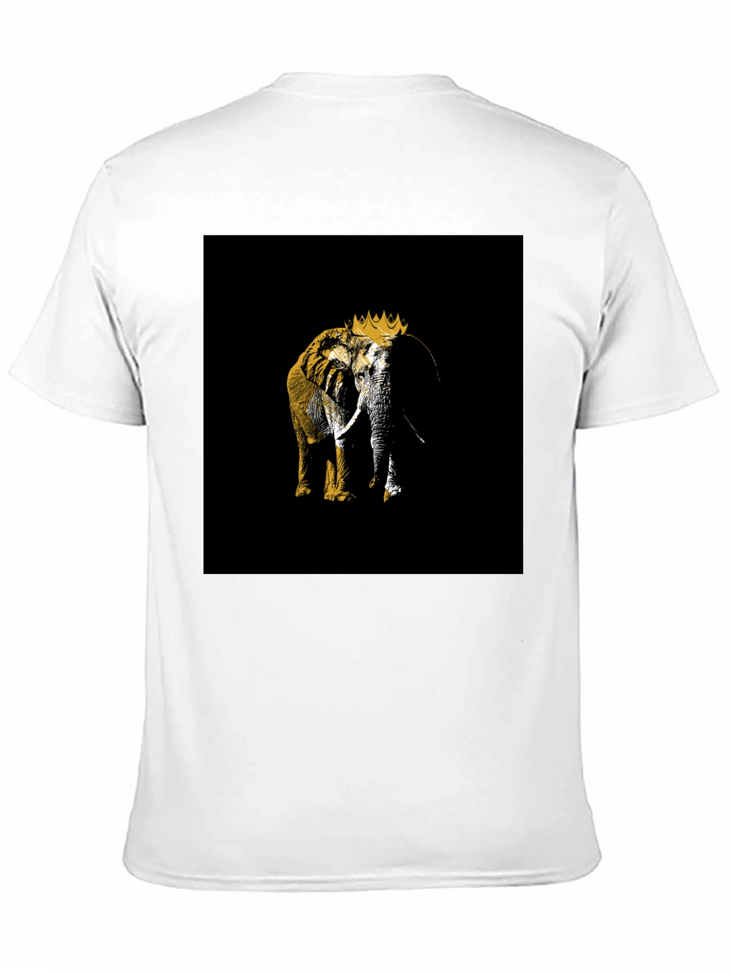 King Elephant Black T-Shirt Graphic Tee