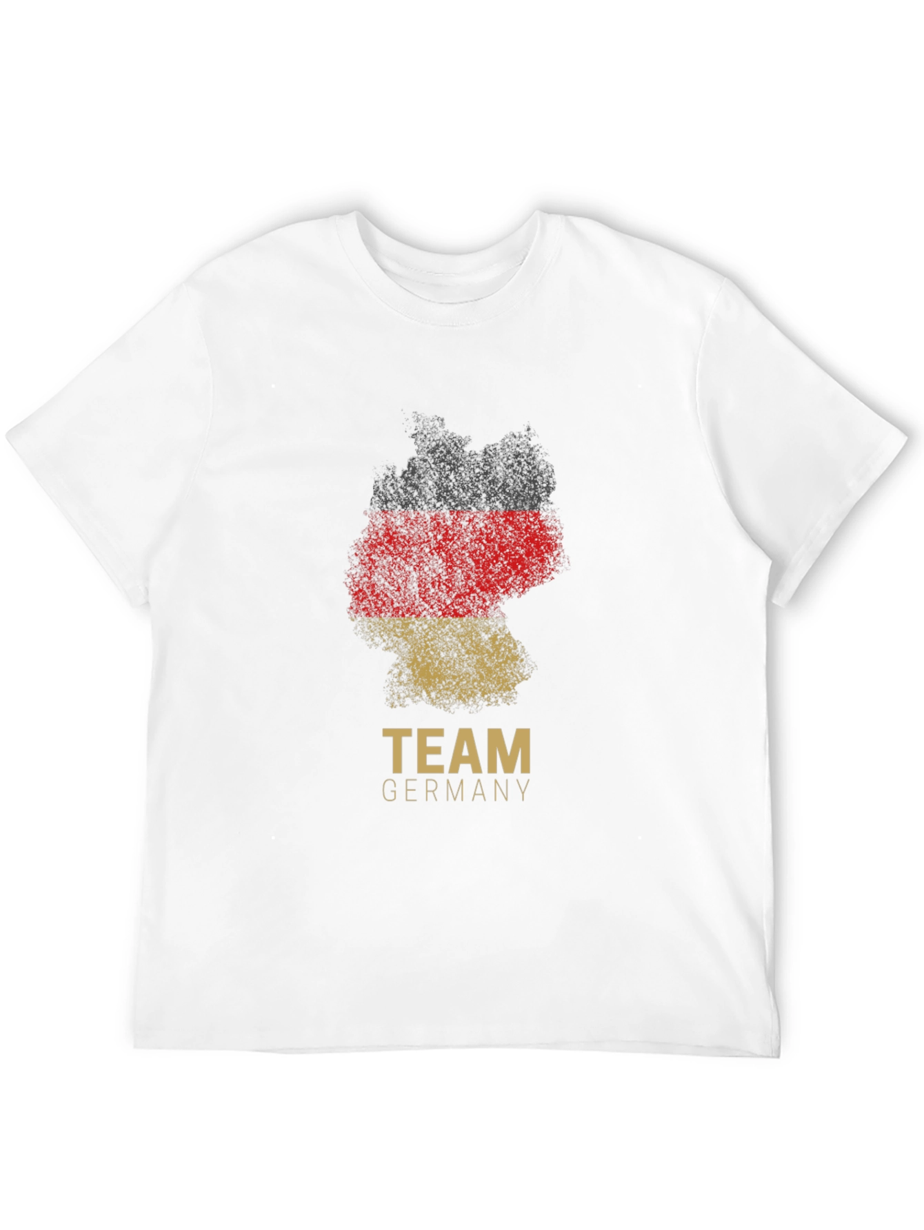 Team Germany T-Shirt - Grunge Flag Design