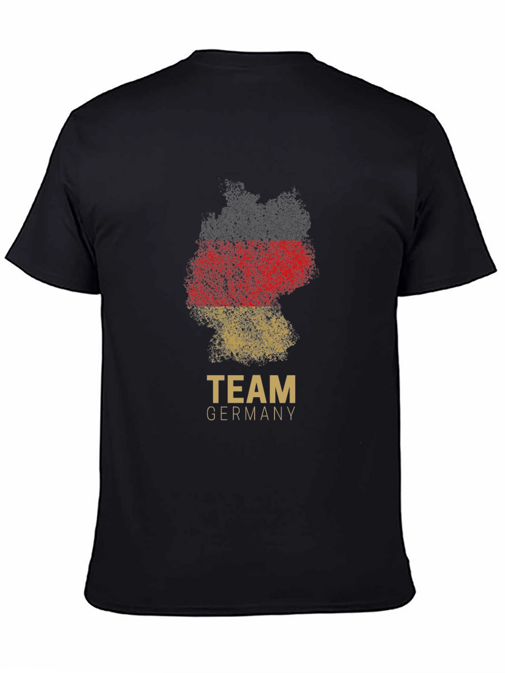 Team Germany T-Shirt - Grunge Flag Design