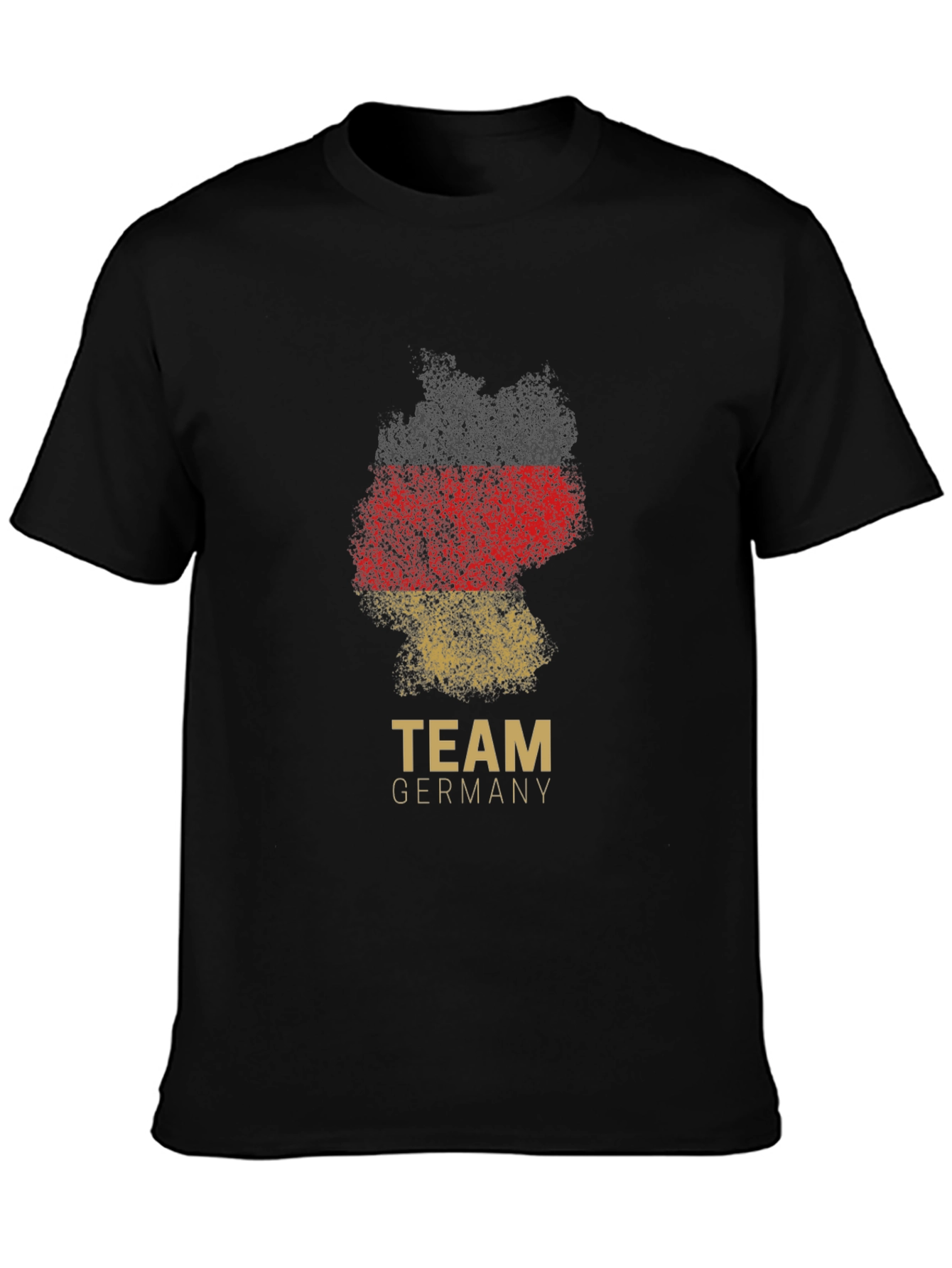 Team Germany T-Shirt - Grunge Flag Design