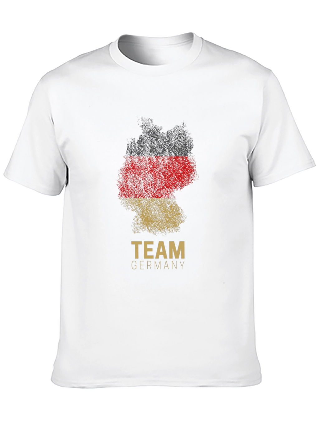 Team Germany T-Shirt - Grunge Flag Design