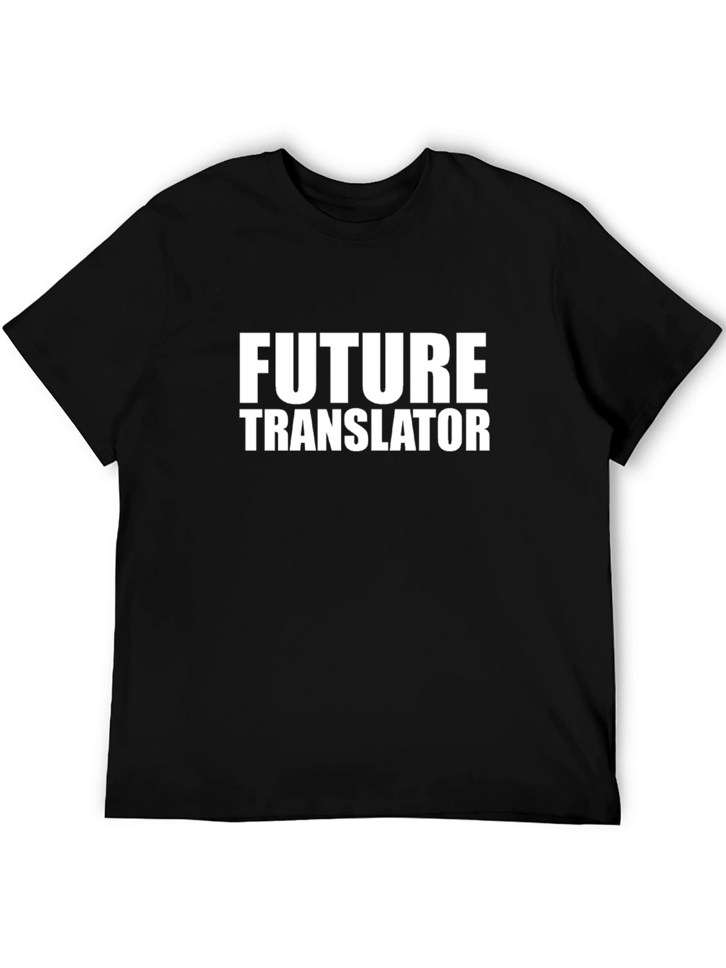 Future Translator Black T-Shirt