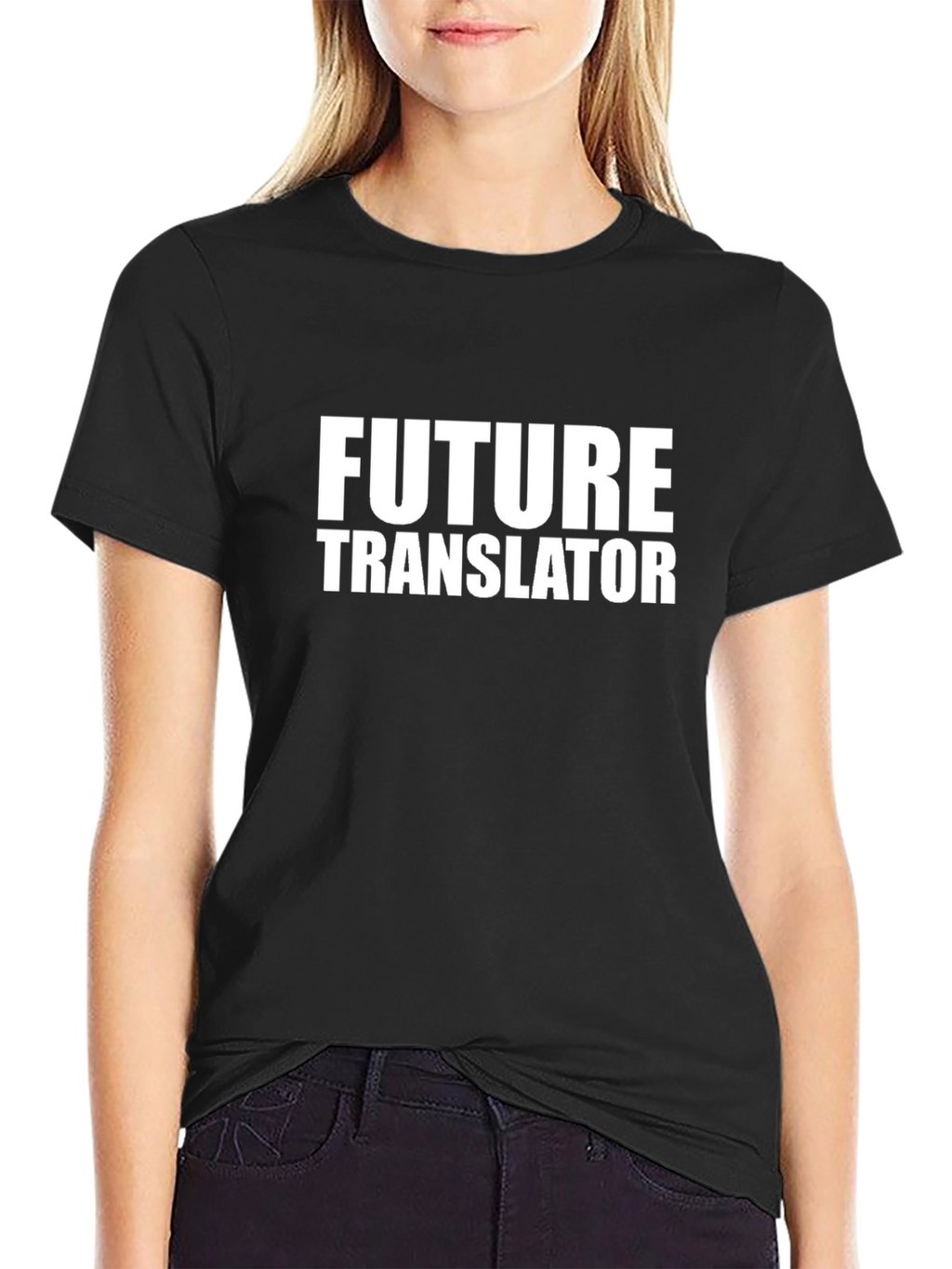 Future Translator Black T-Shirt