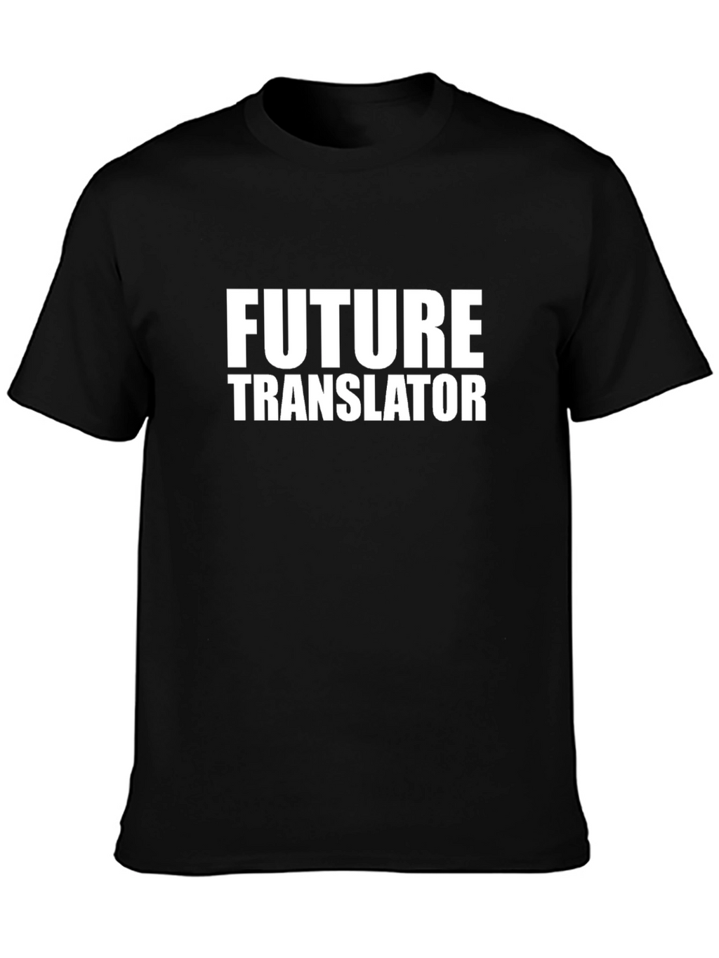 Future Translator Black T-Shirt