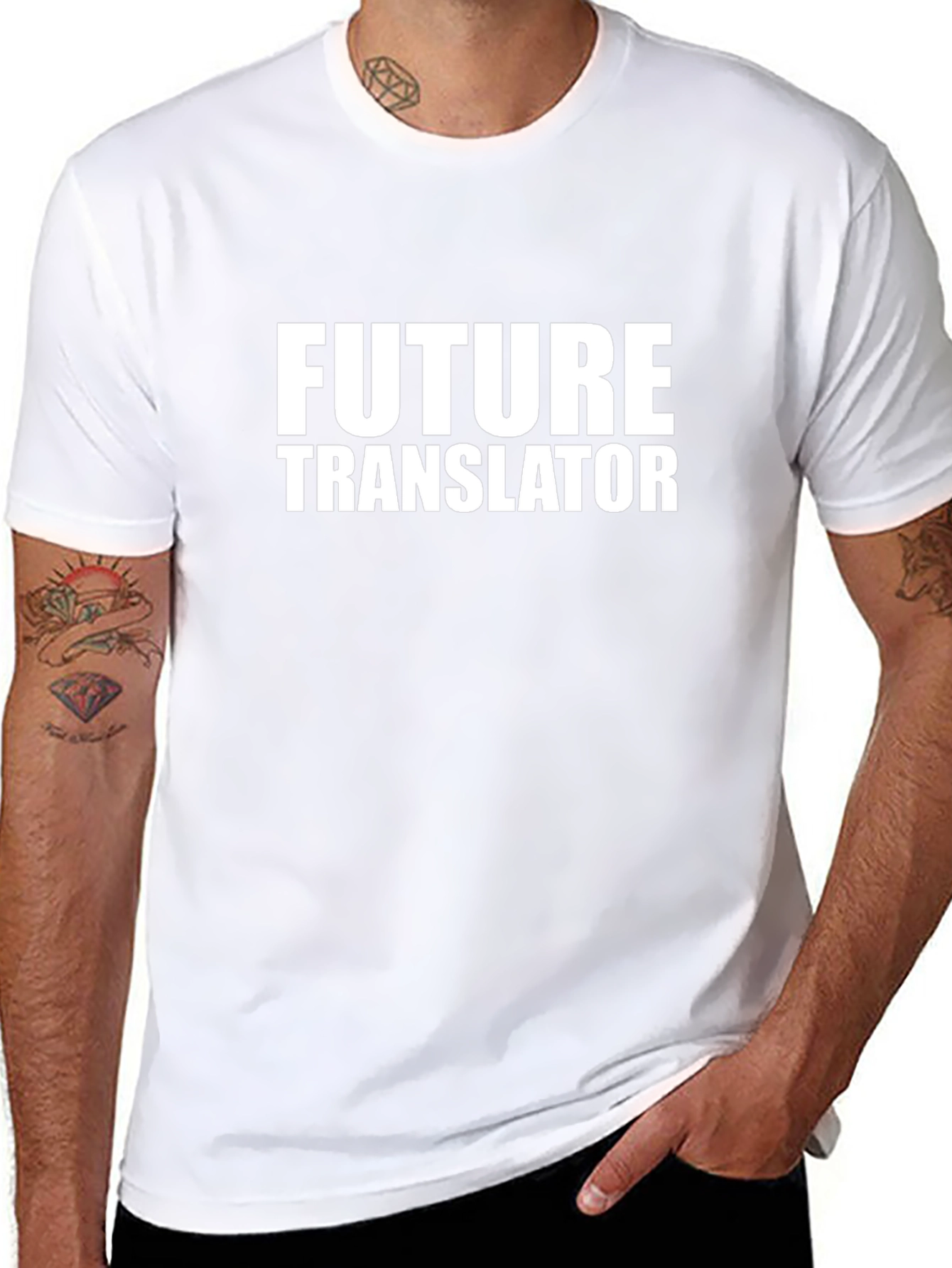 Future Translator Black T-Shirt