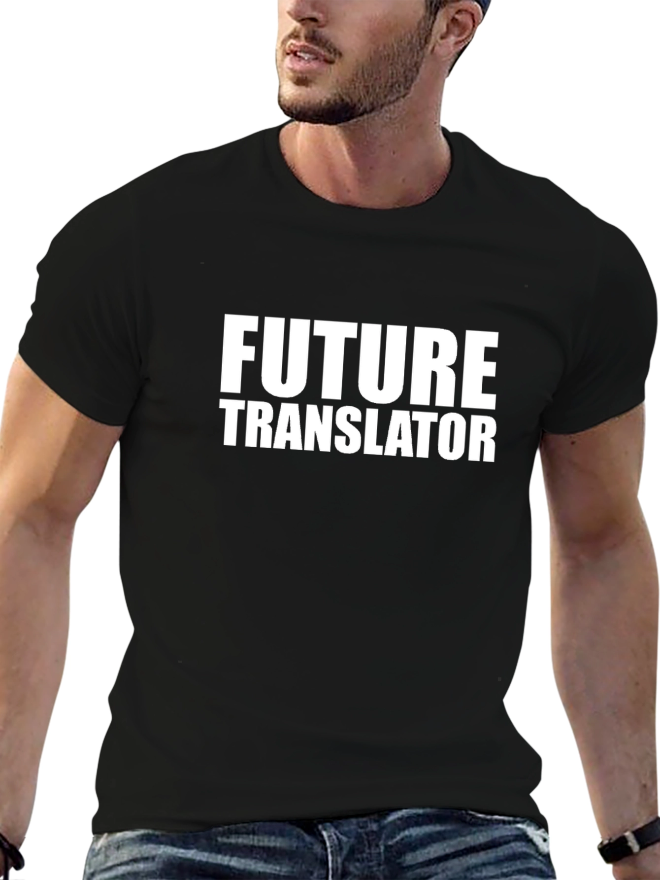 Future Translator Black T-Shirt