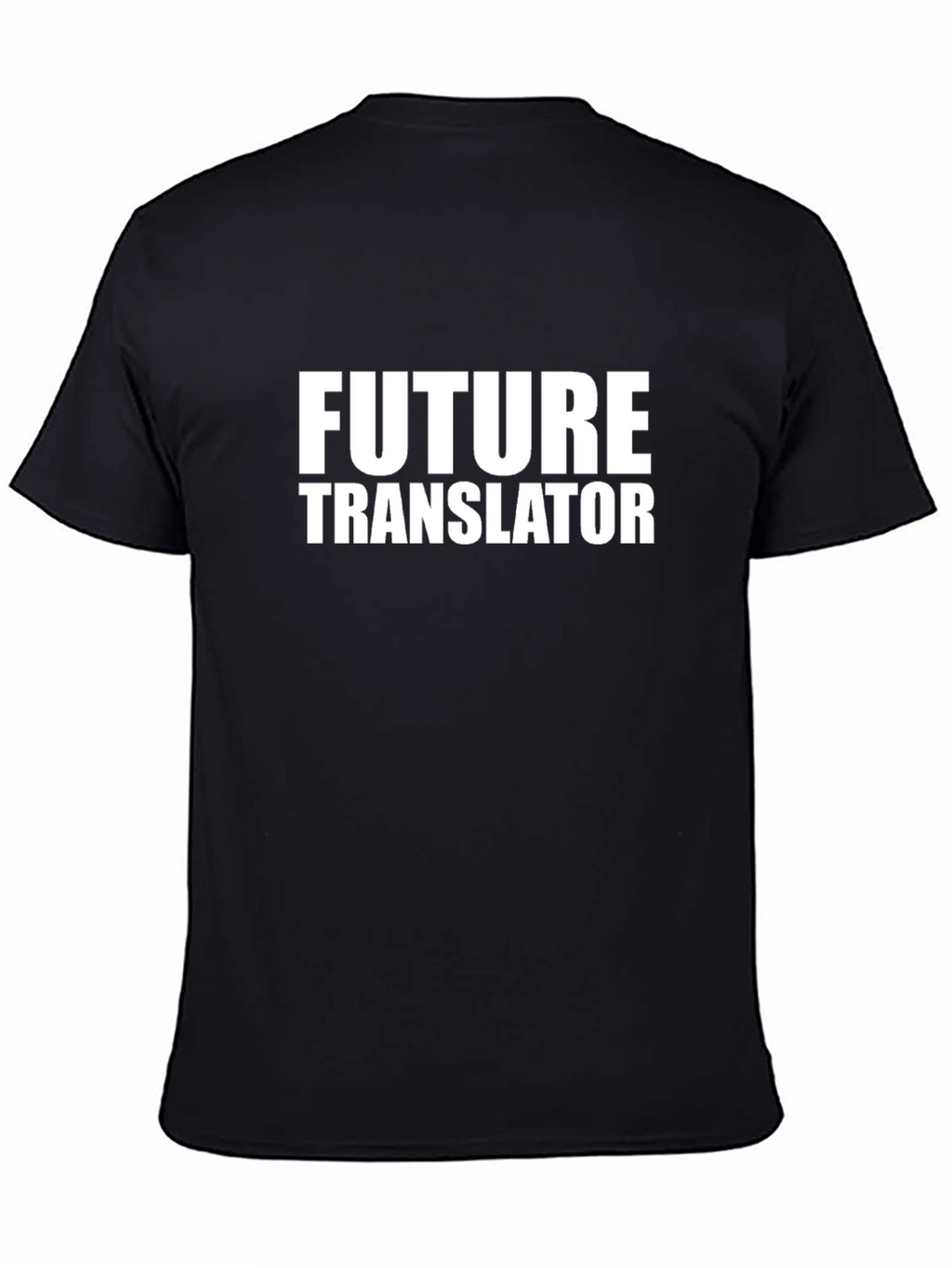 Future Translator Black T-Shirt