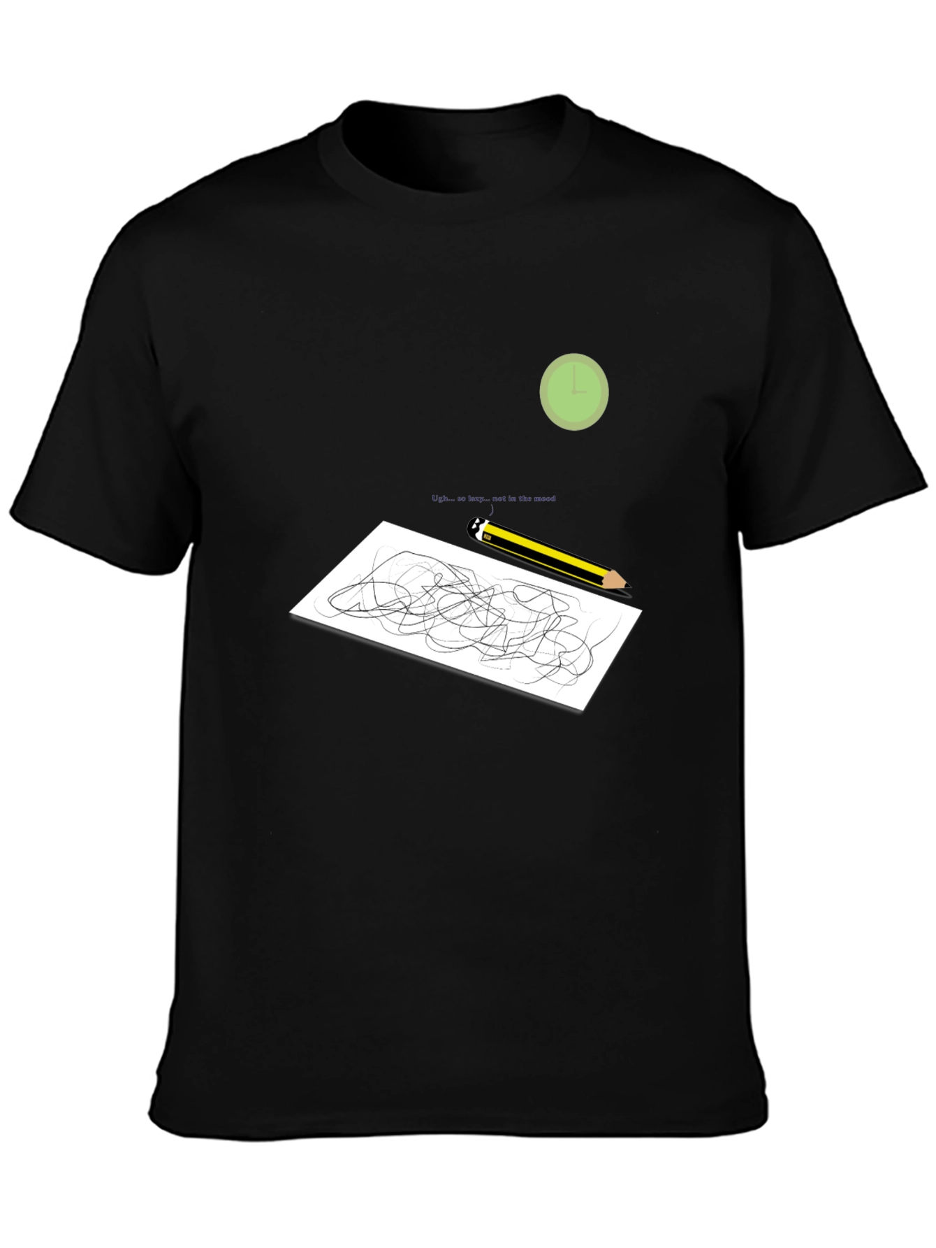 Abstract Scribble T-Shirt