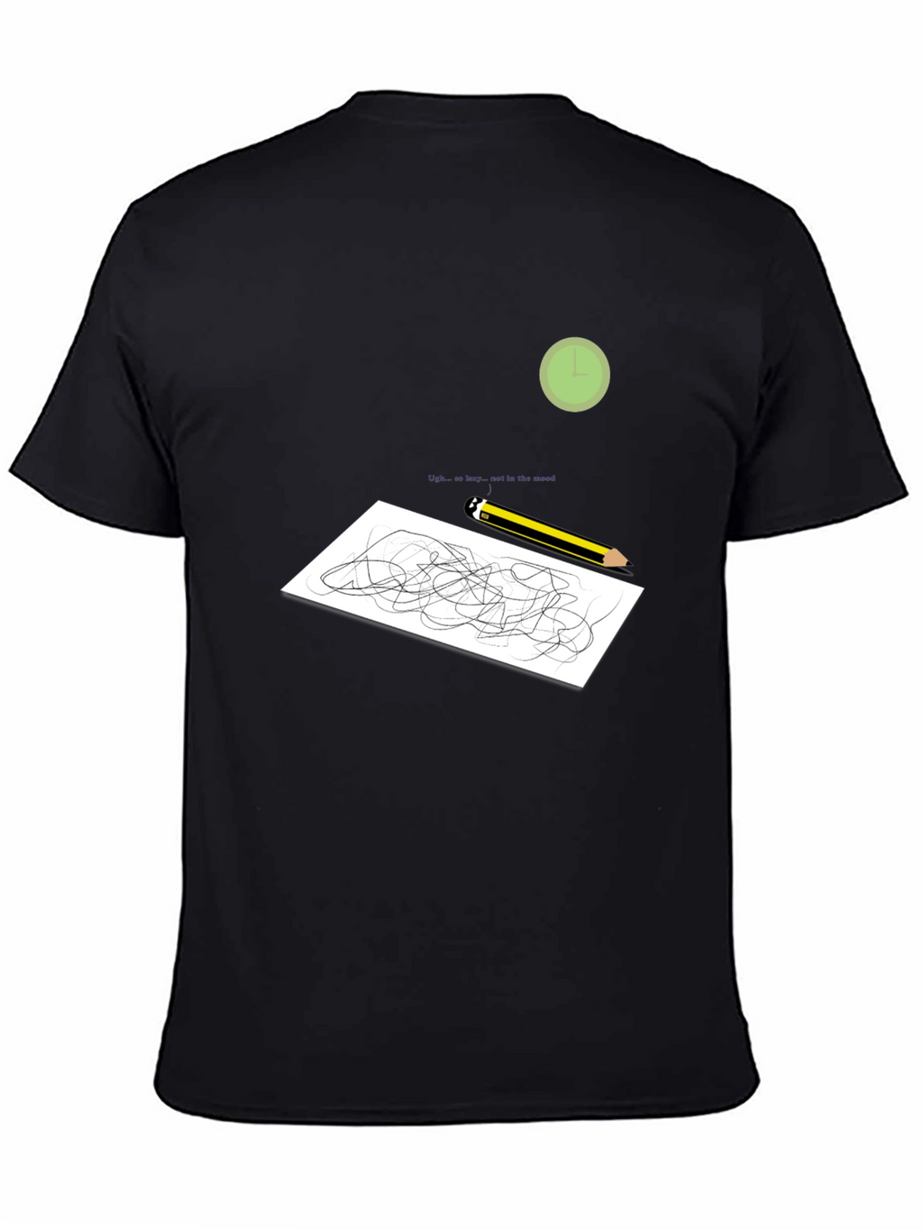 Abstract Scribble T-Shirt