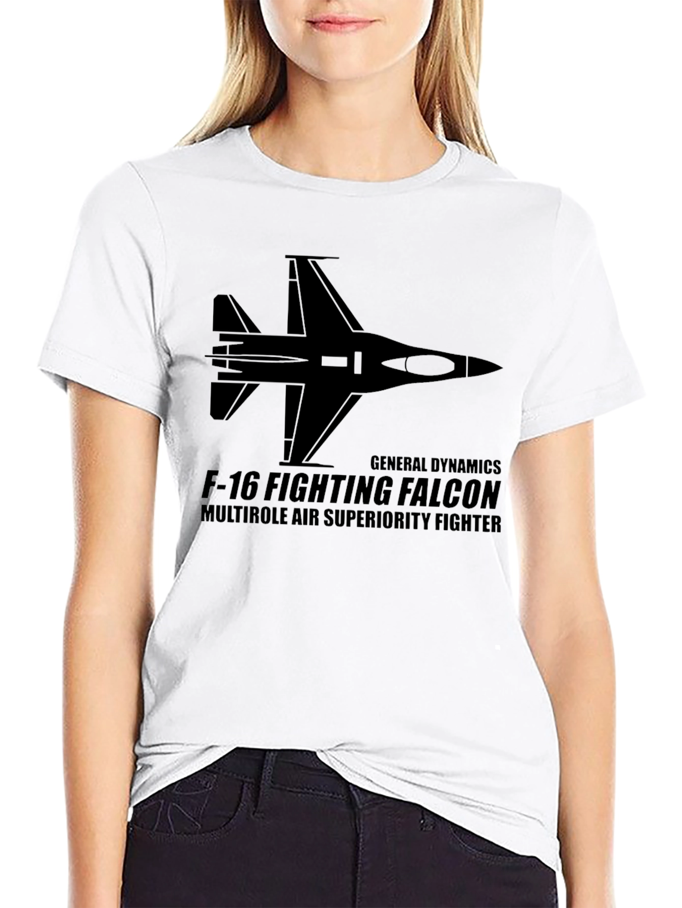 F-16 Fighting Falcon Graphic T-Shirt
