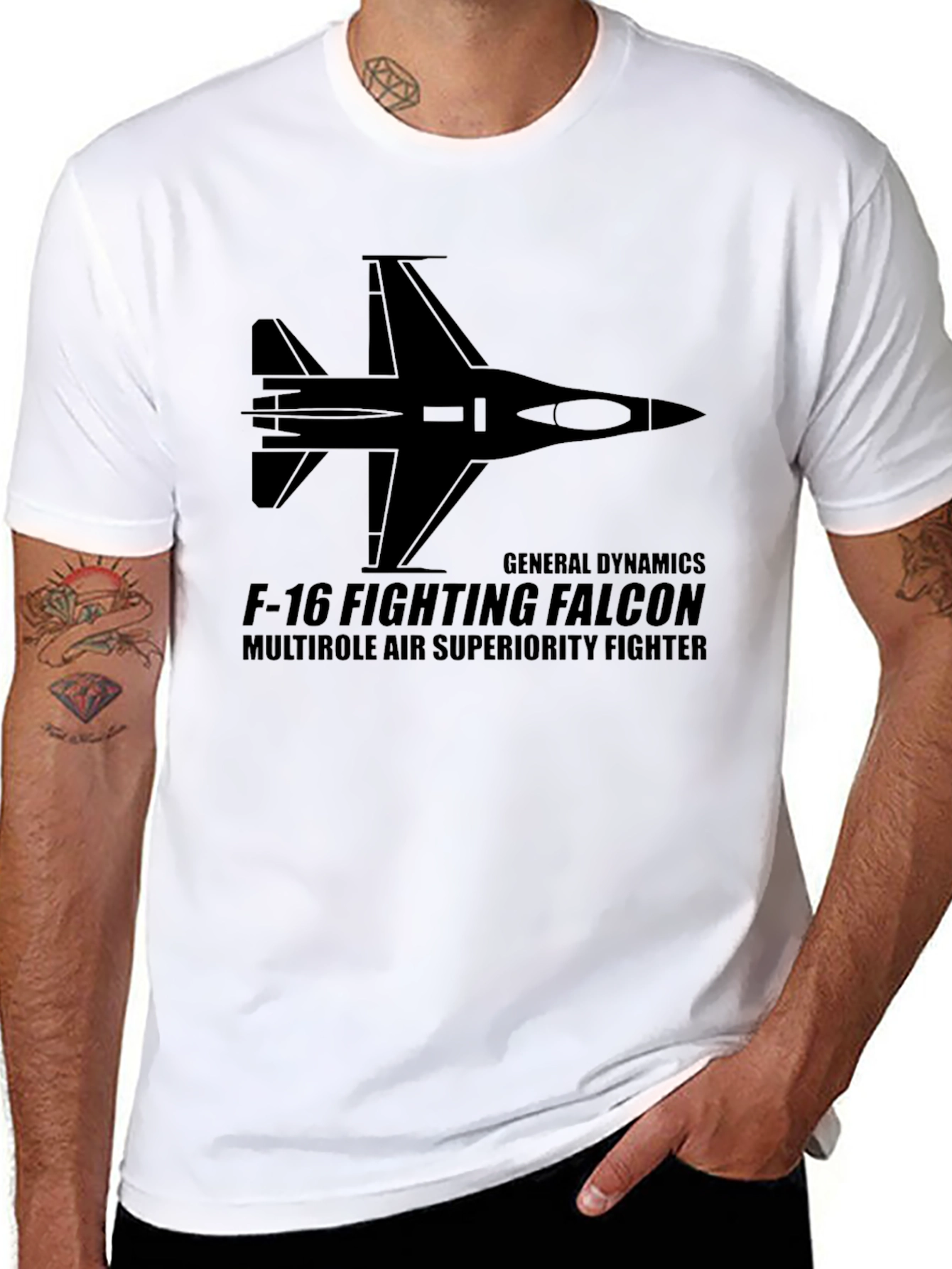 F-16 Fighting Falcon Graphic T-Shirt