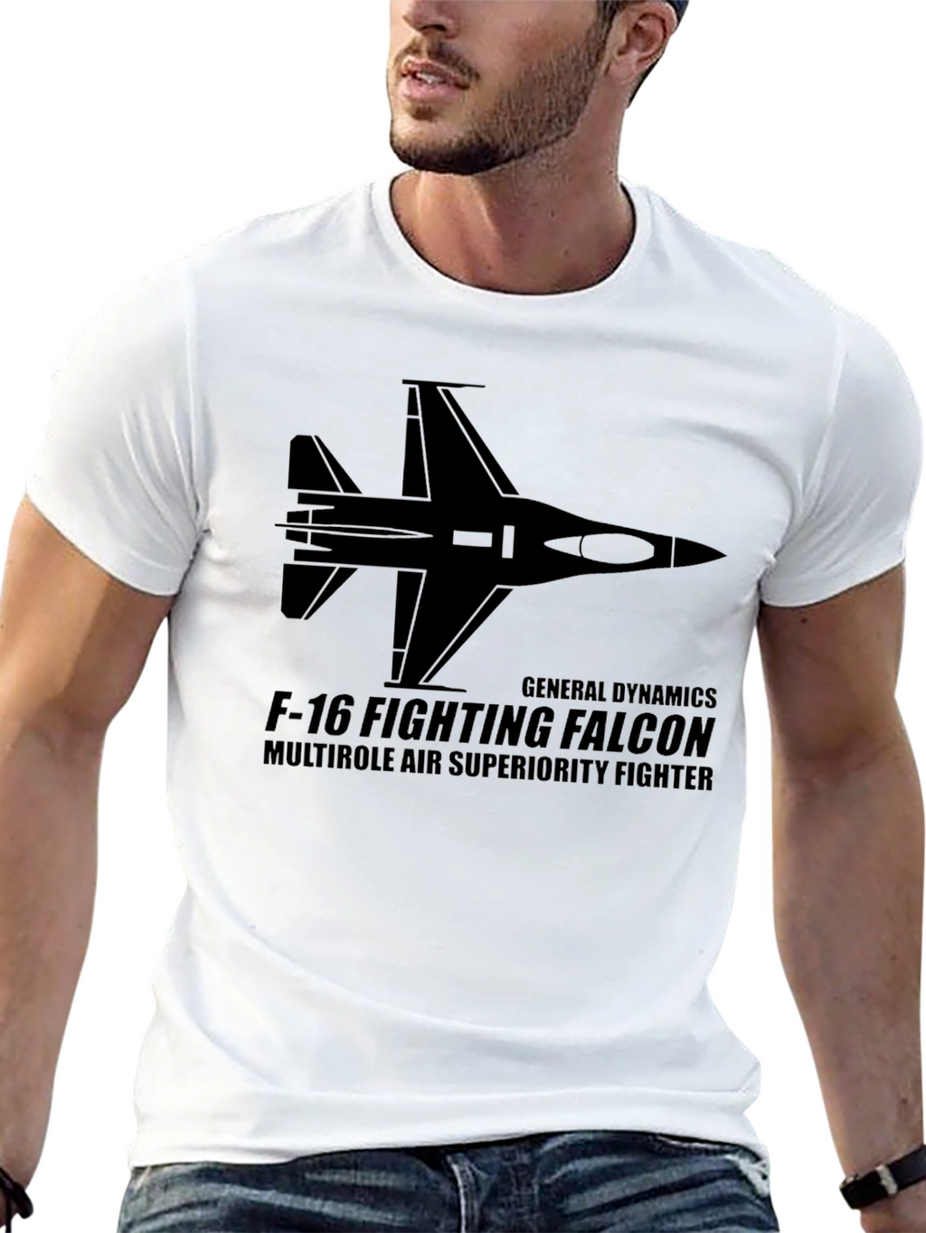 F-16 Fighting Falcon Graphic T-Shirt
