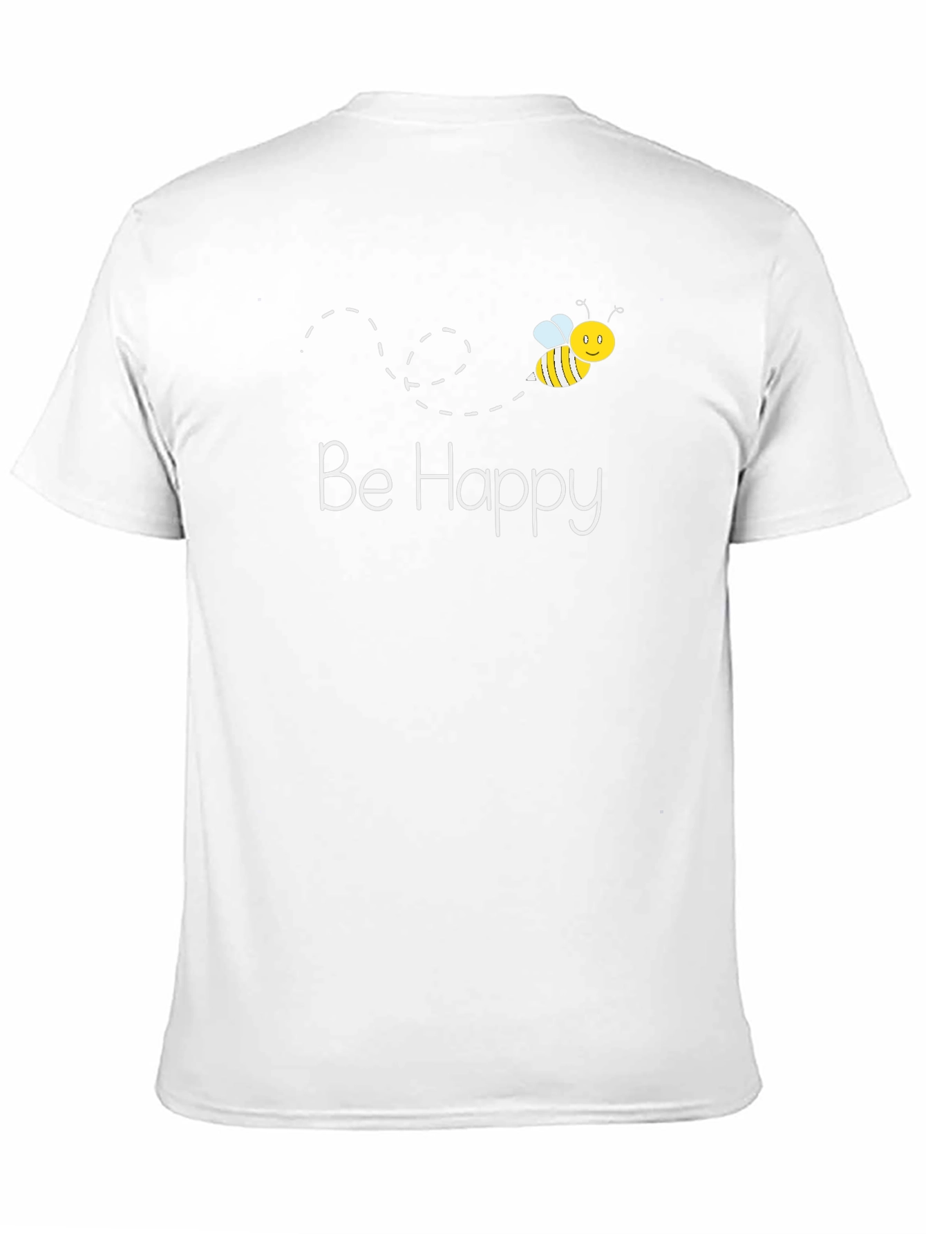 Be Happy Bee Graphic T-Shirt