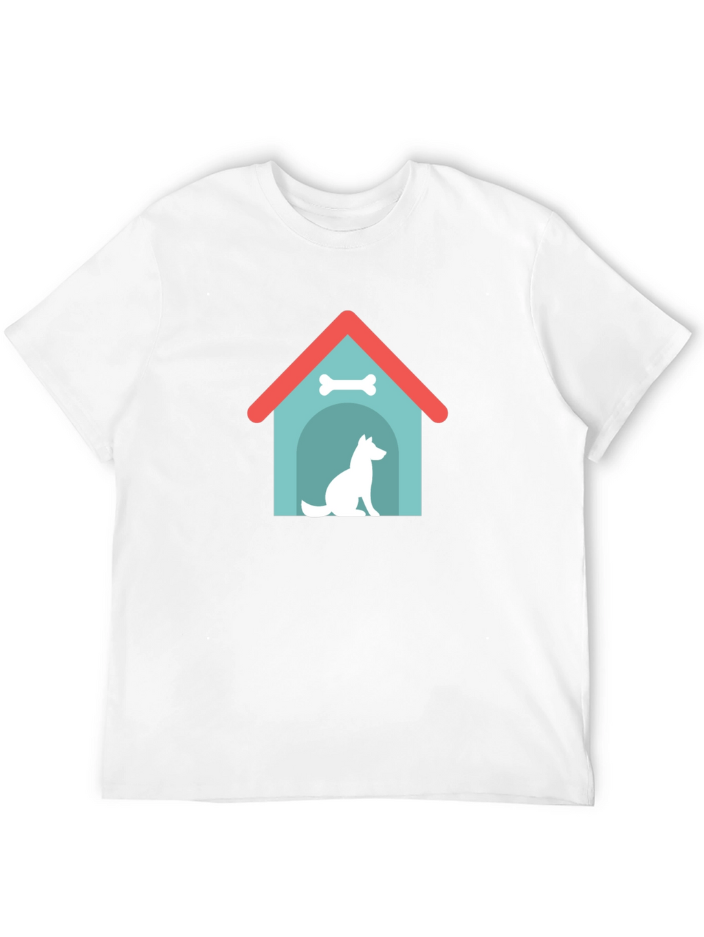Dog House Graphic Tee - Black Cotton Shirt