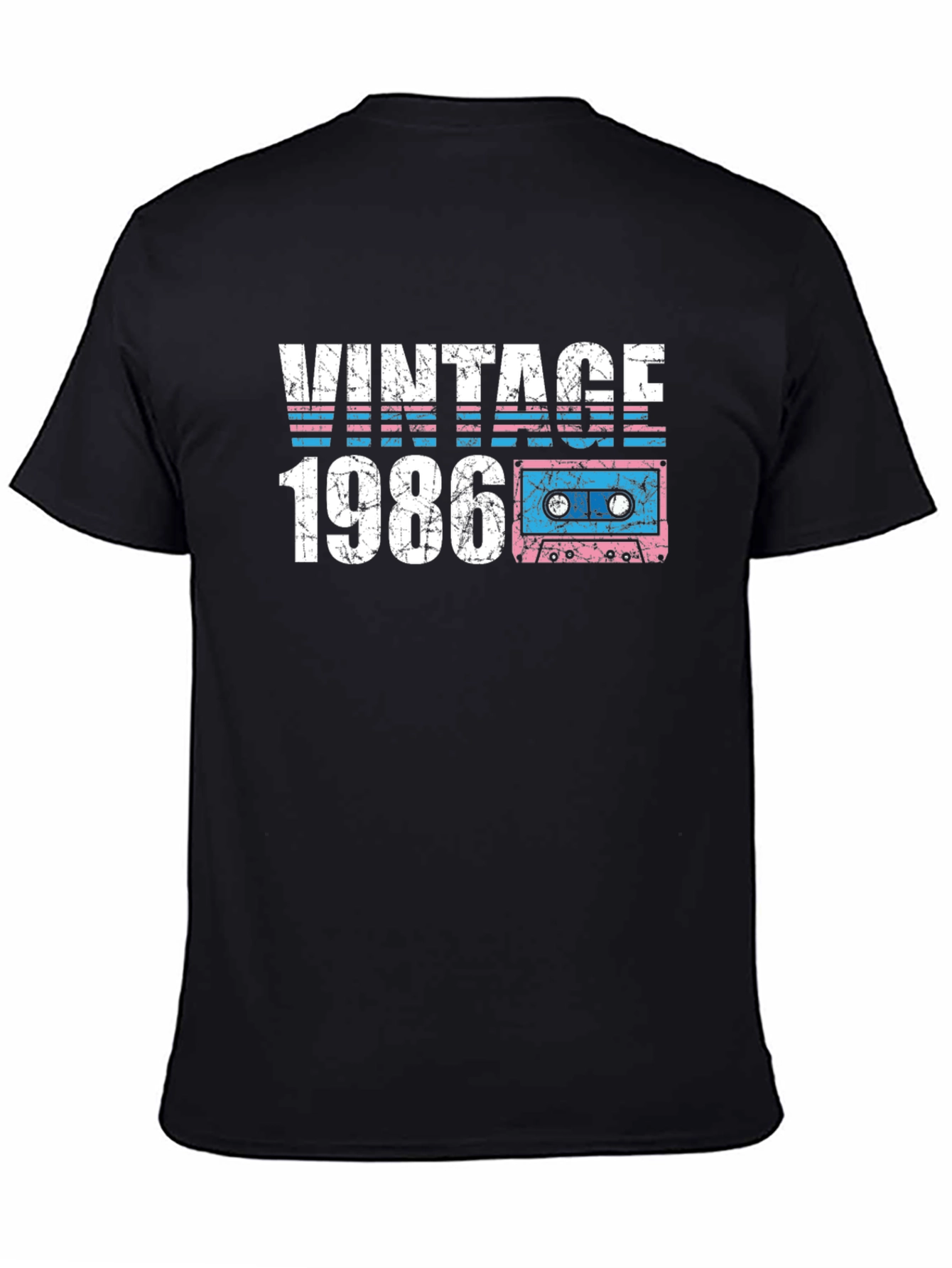 Vintage 1986 Cassette Tape T-Shirt