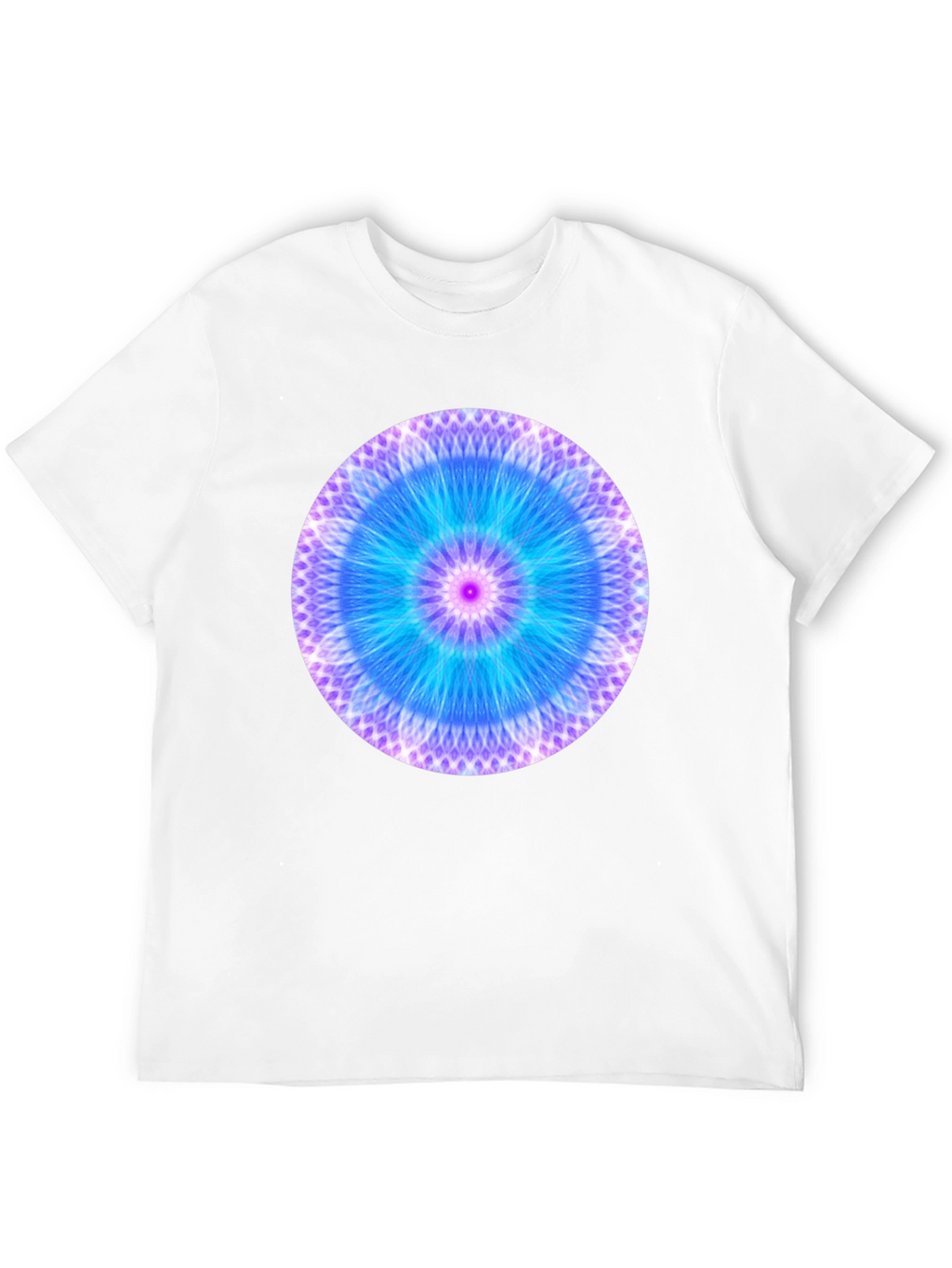 Vibrant Mandala Graphic Tee - Casual Comfort
