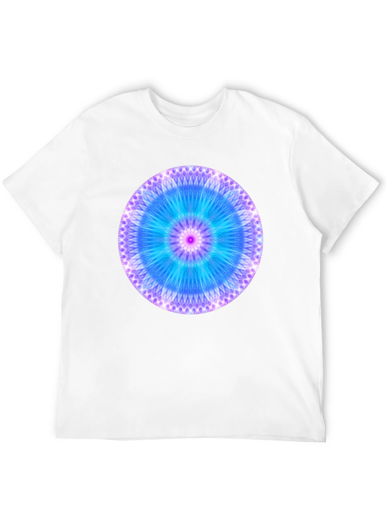 Vibrant Mandala Graphic Tee - Casual Comfort