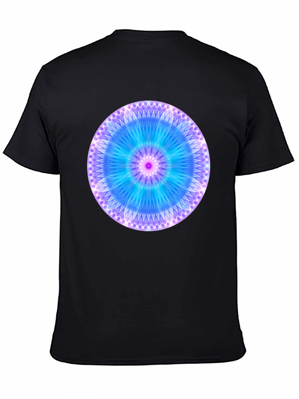 Vibrant Mandala Graphic Tee - Casual Comfort