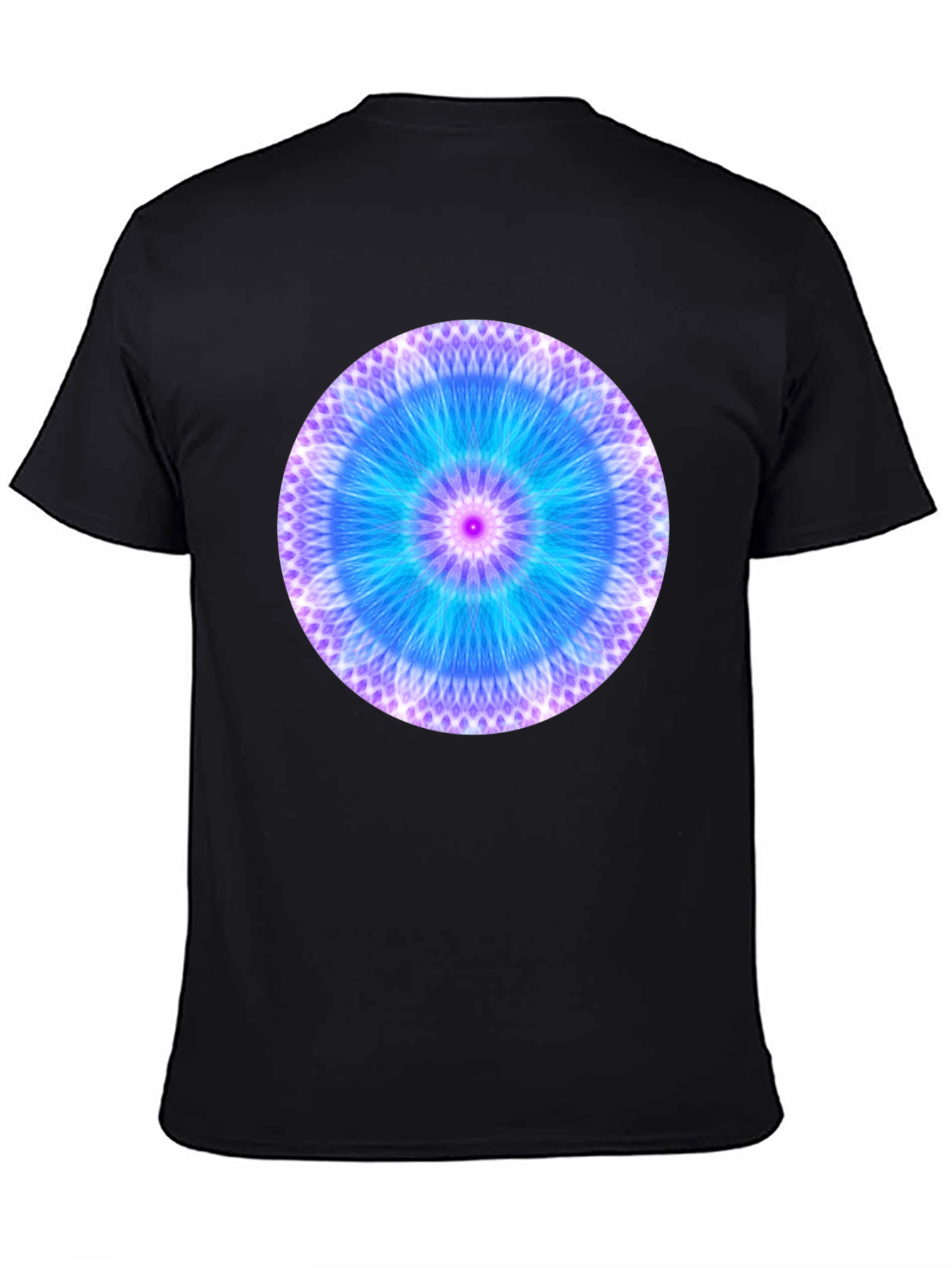 Vibrant Mandala Graphic Tee - Casual Comfort
