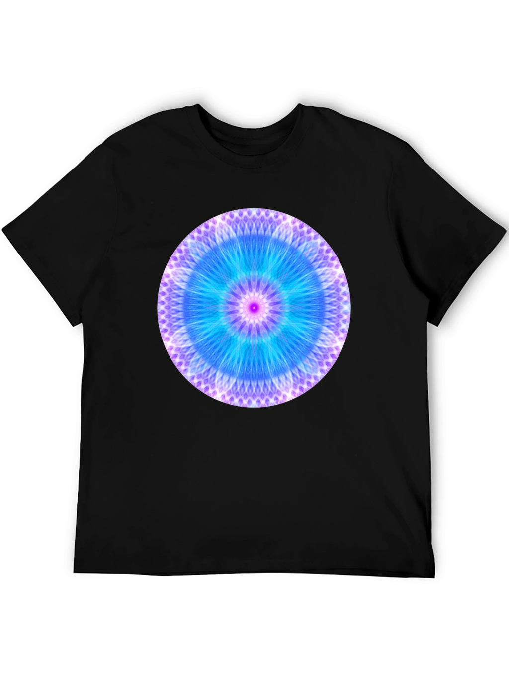 Vibrant Mandala Graphic Tee - Casual Comfort