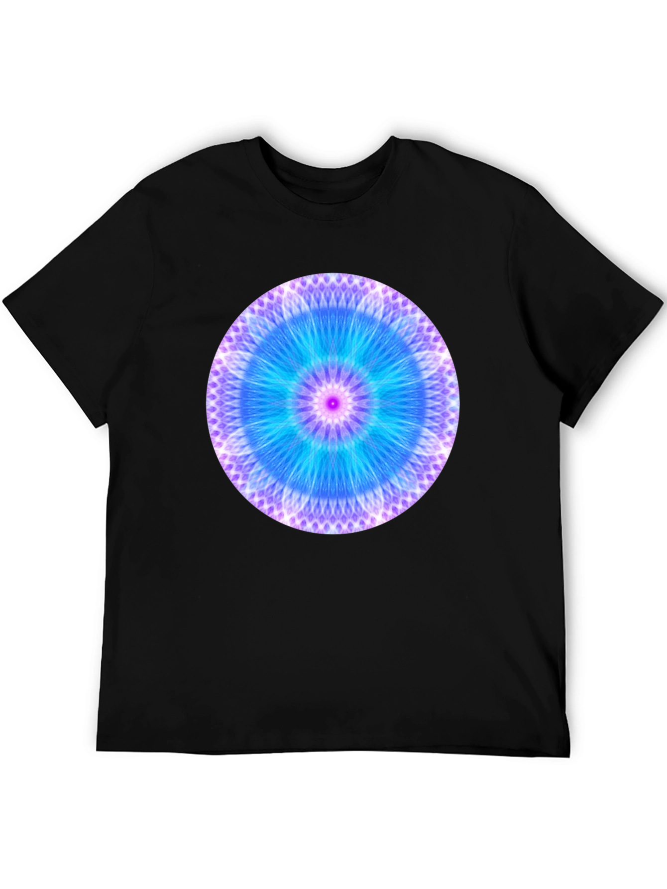 Vibrant Mandala Graphic Tee - Casual Comfort