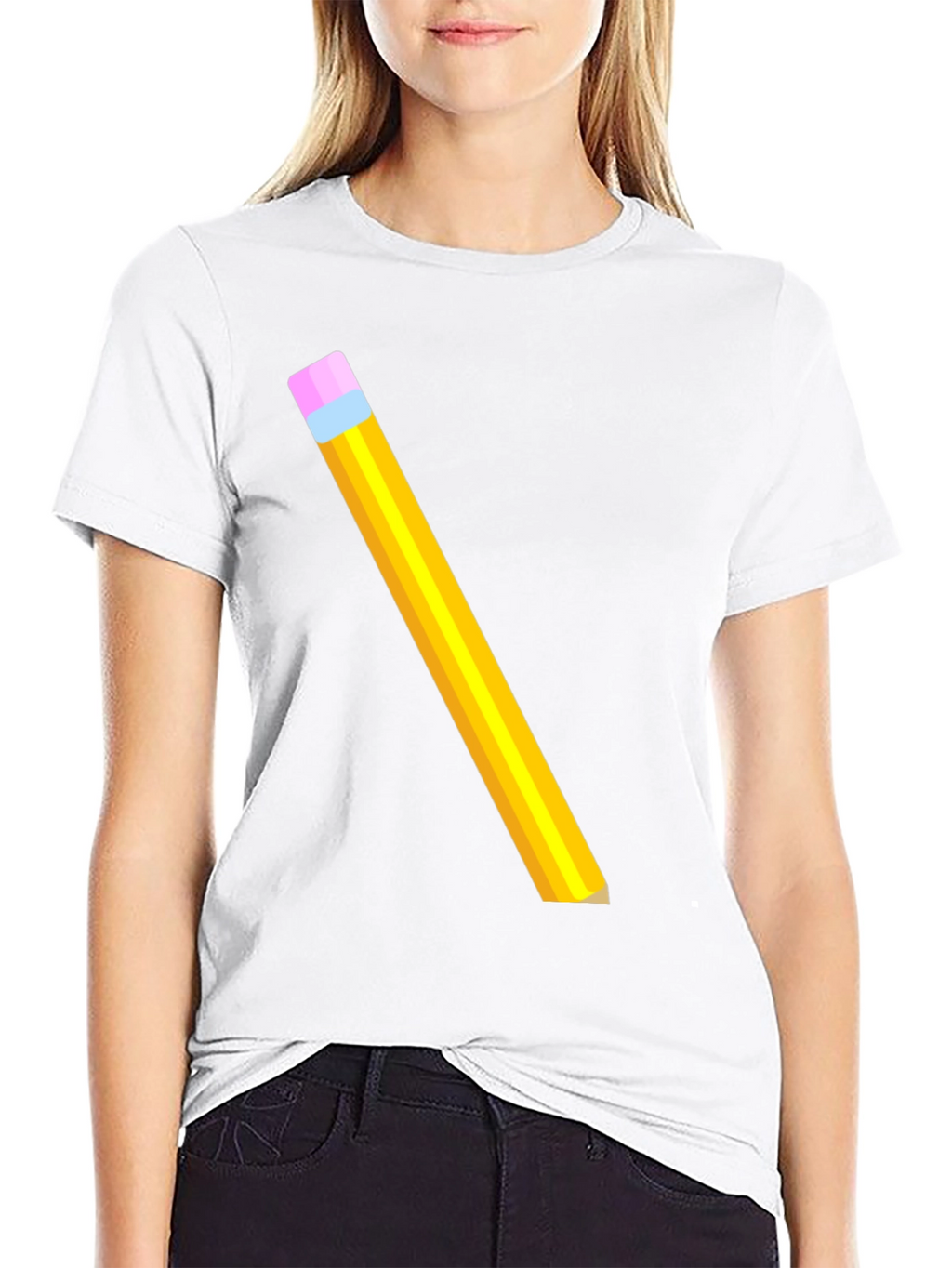 Pencil Graphic Tee - Back to School Style
