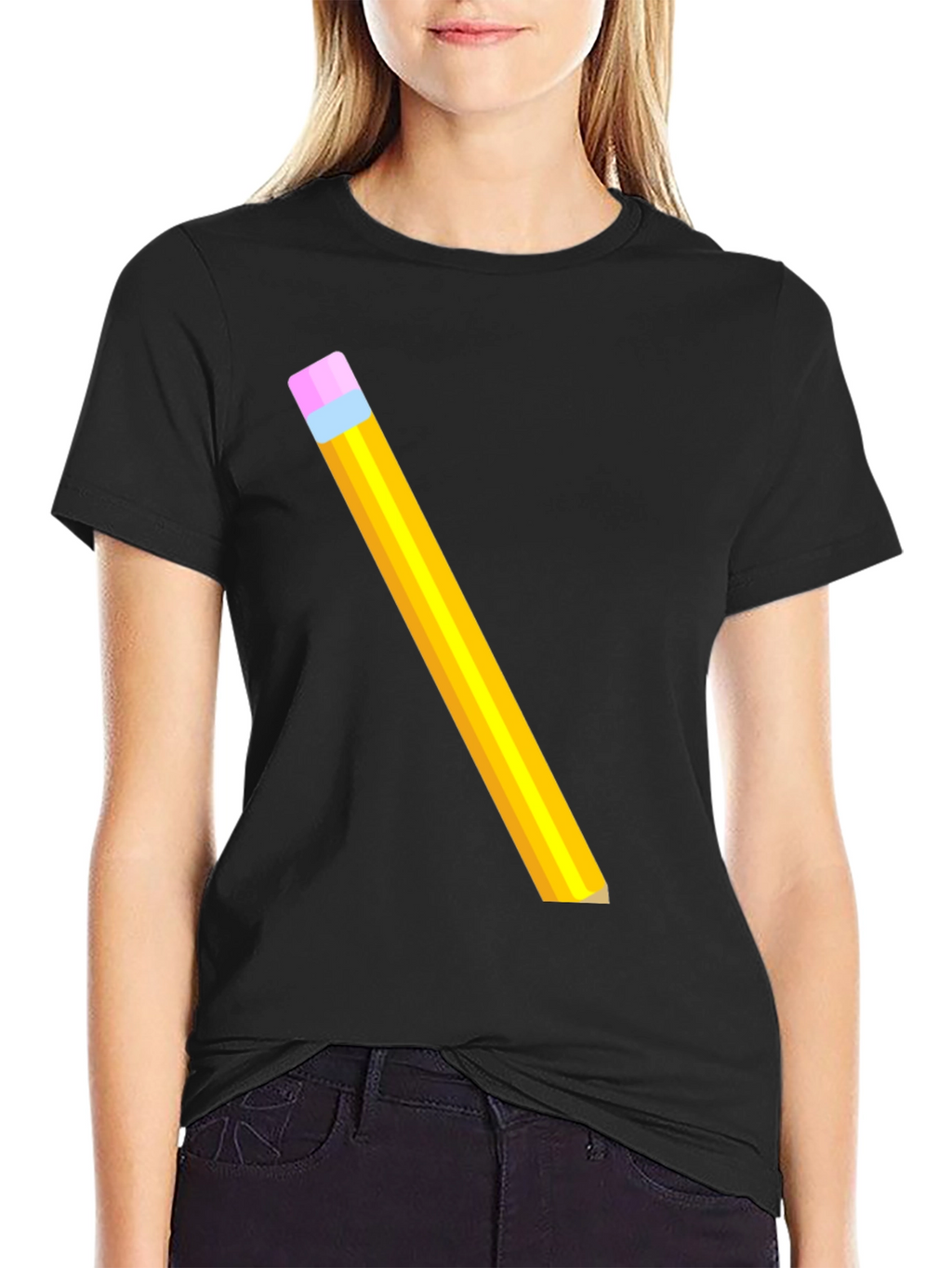 Pencil Graphic Tee - Back to School Style